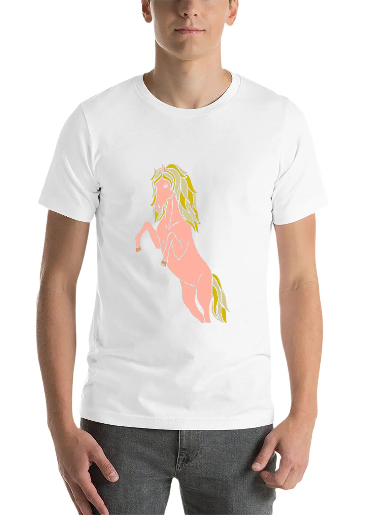 HORSE GIRL Unisex Casual T-Shirt – Clean Design For Daily Comfort