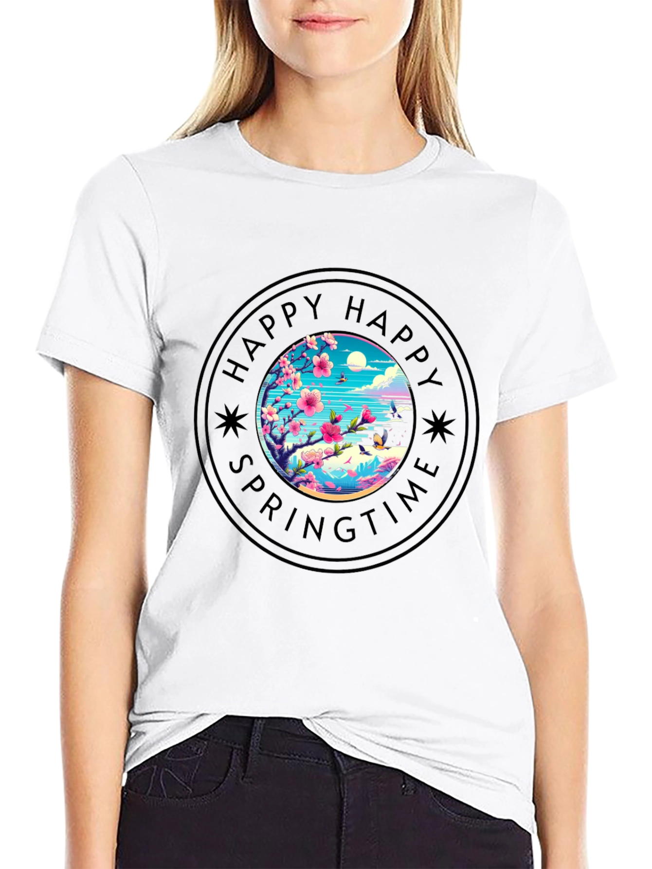 Happy Springtime Graphic Tee