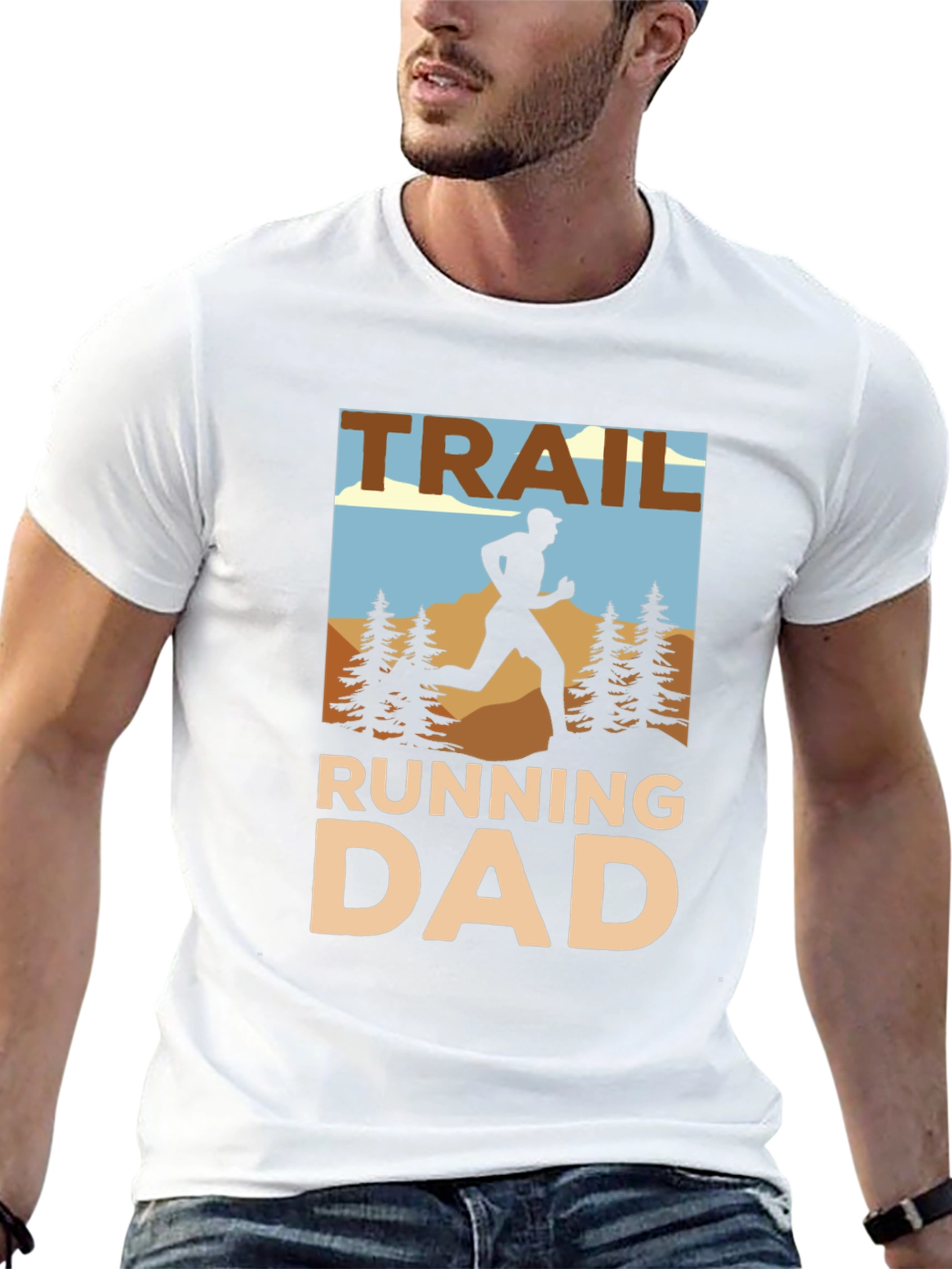 Trail Running Dad T-Shirt - Outdoor Adventure