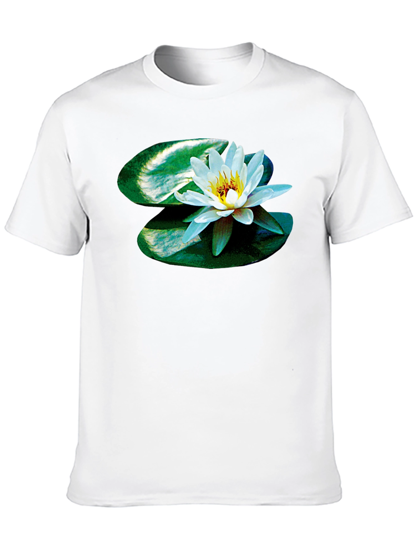 Lotus Blossom Graphic Tee - Black