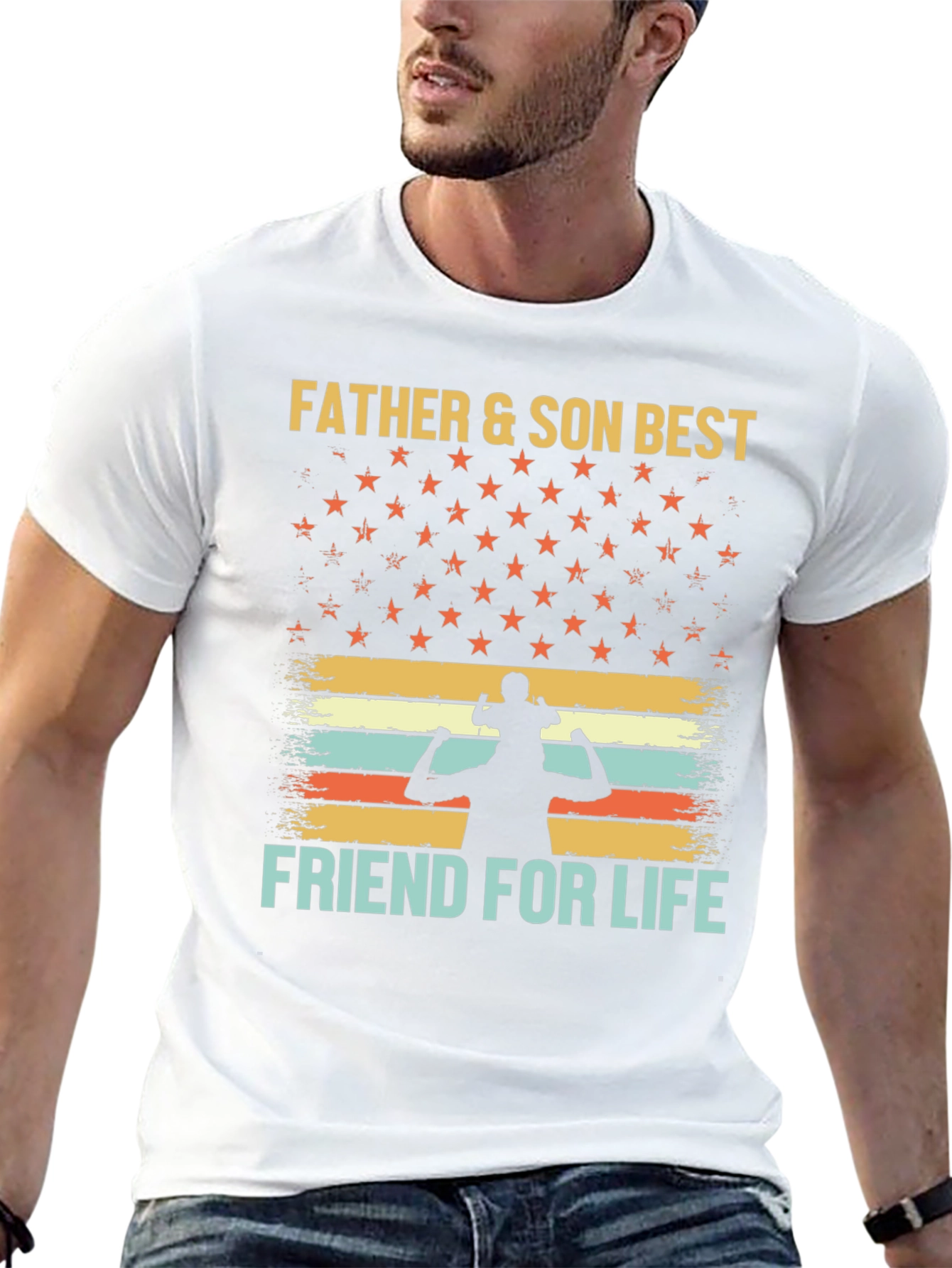 Father & Son Best Friend For Life Tee