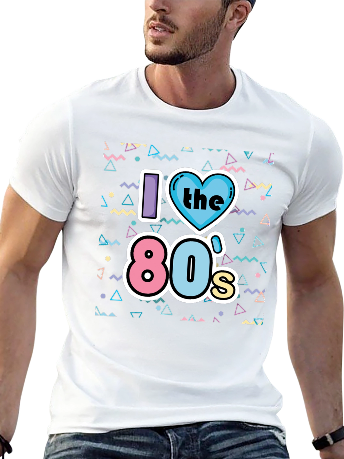 I Love the 80s T-Shirt - Retro Style