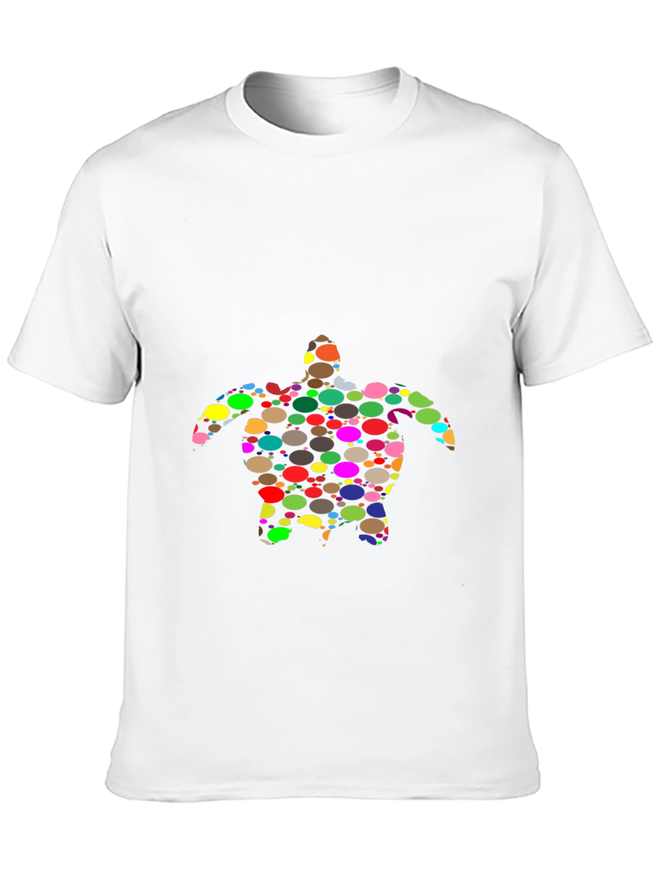 Funky Turtle Graphic Tee - Black Casual T-Shirt