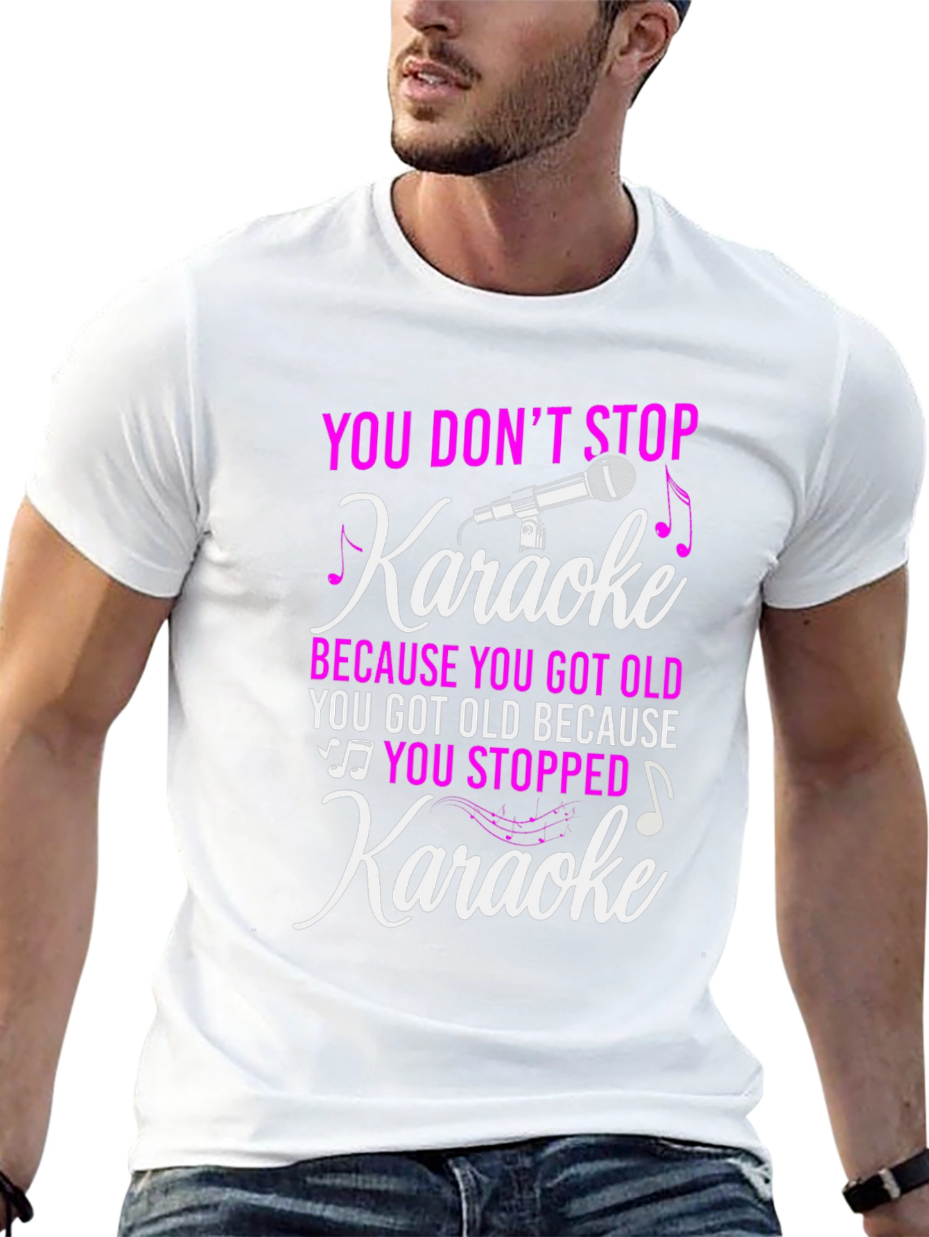 Karaoke Lover T-Shirt: You Dont Stop Karaoke