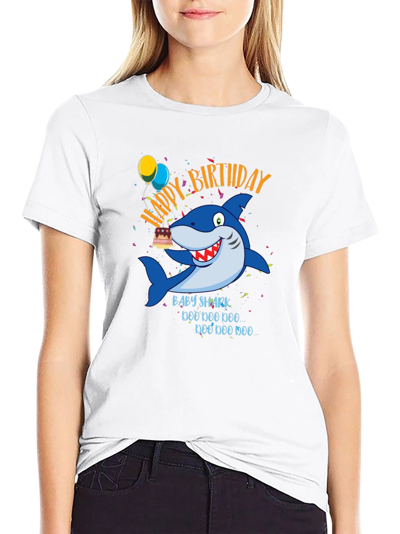 Baby Shark Birthday T-Shirt