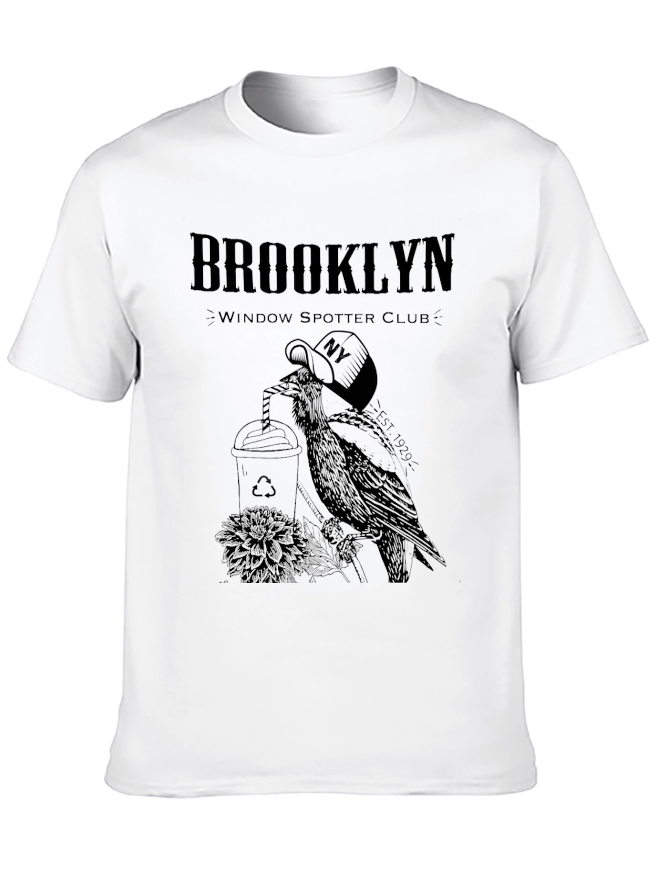 Brooklyn Window Spotter Club Graphic T-Shirt