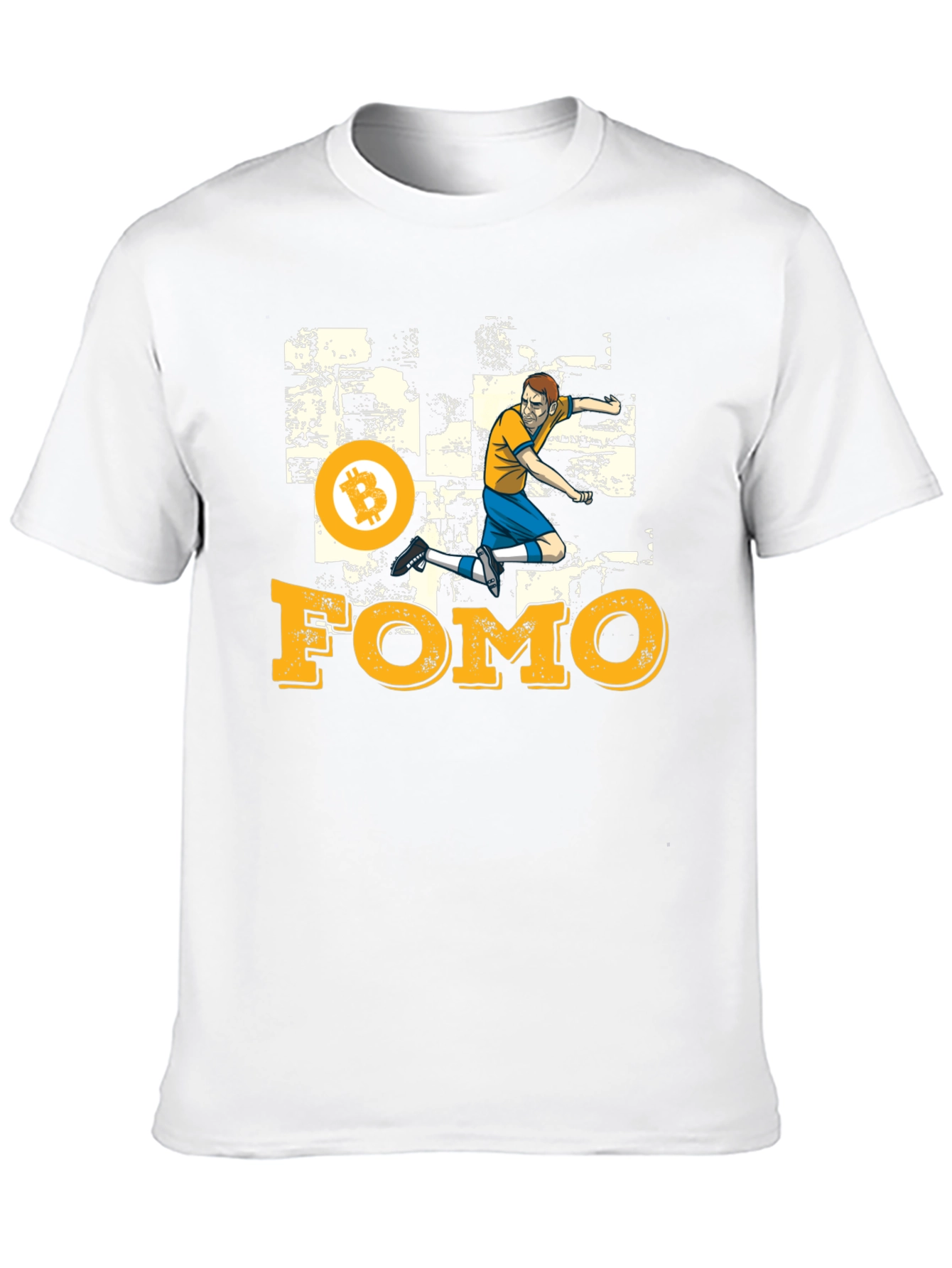 Bitcoin FOMO Graphic Tee - Crypto Enthusiast T-Shirt