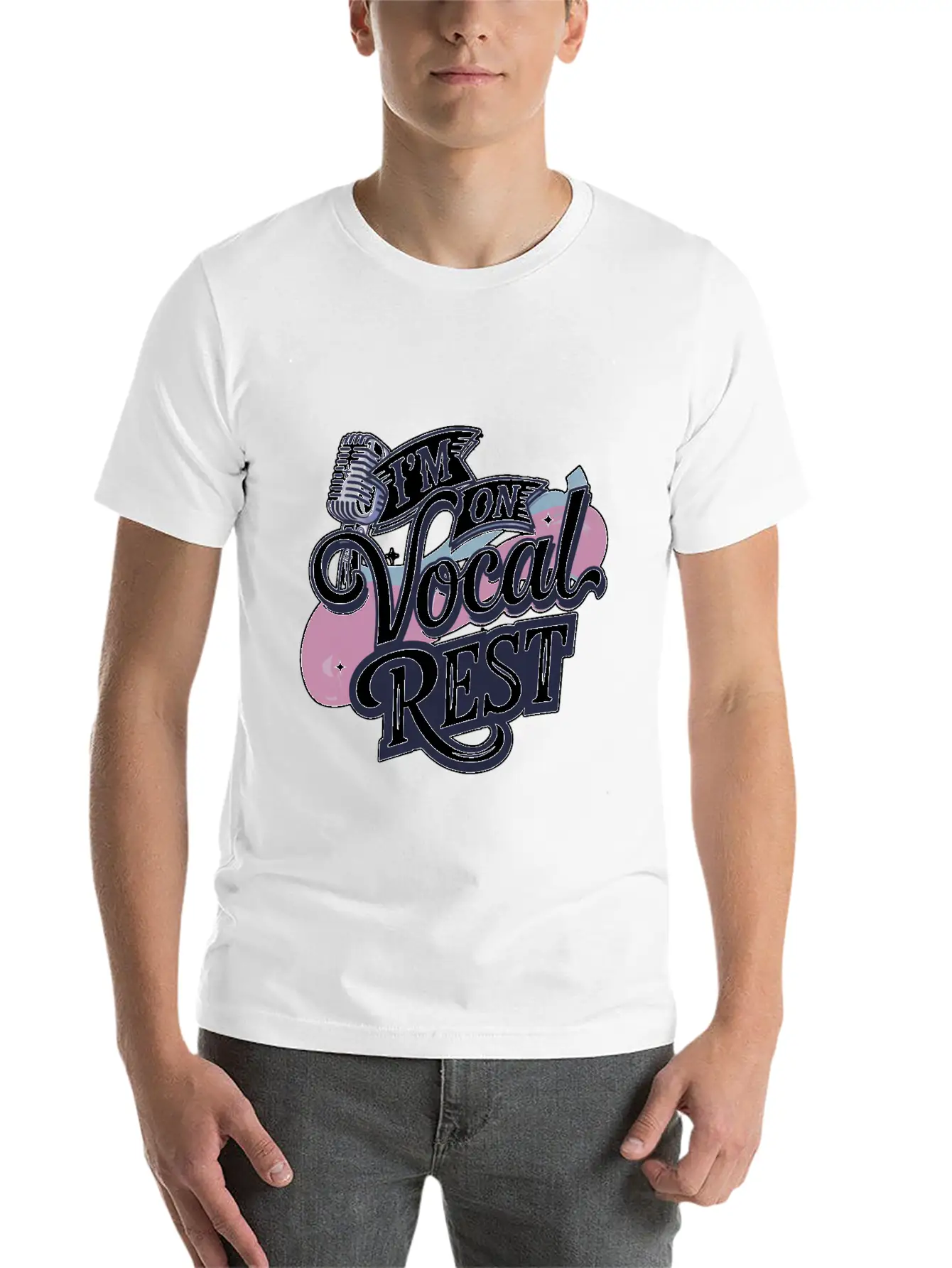 I'm On Vocal Rest 4 Unisex Casual T-Shirt – Clean Design For Daily Comfort