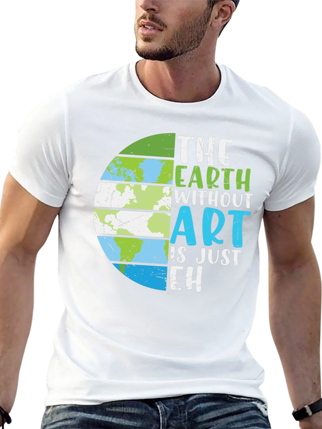 The Earth Without Art T-Shirt - Eco-Friendly Design