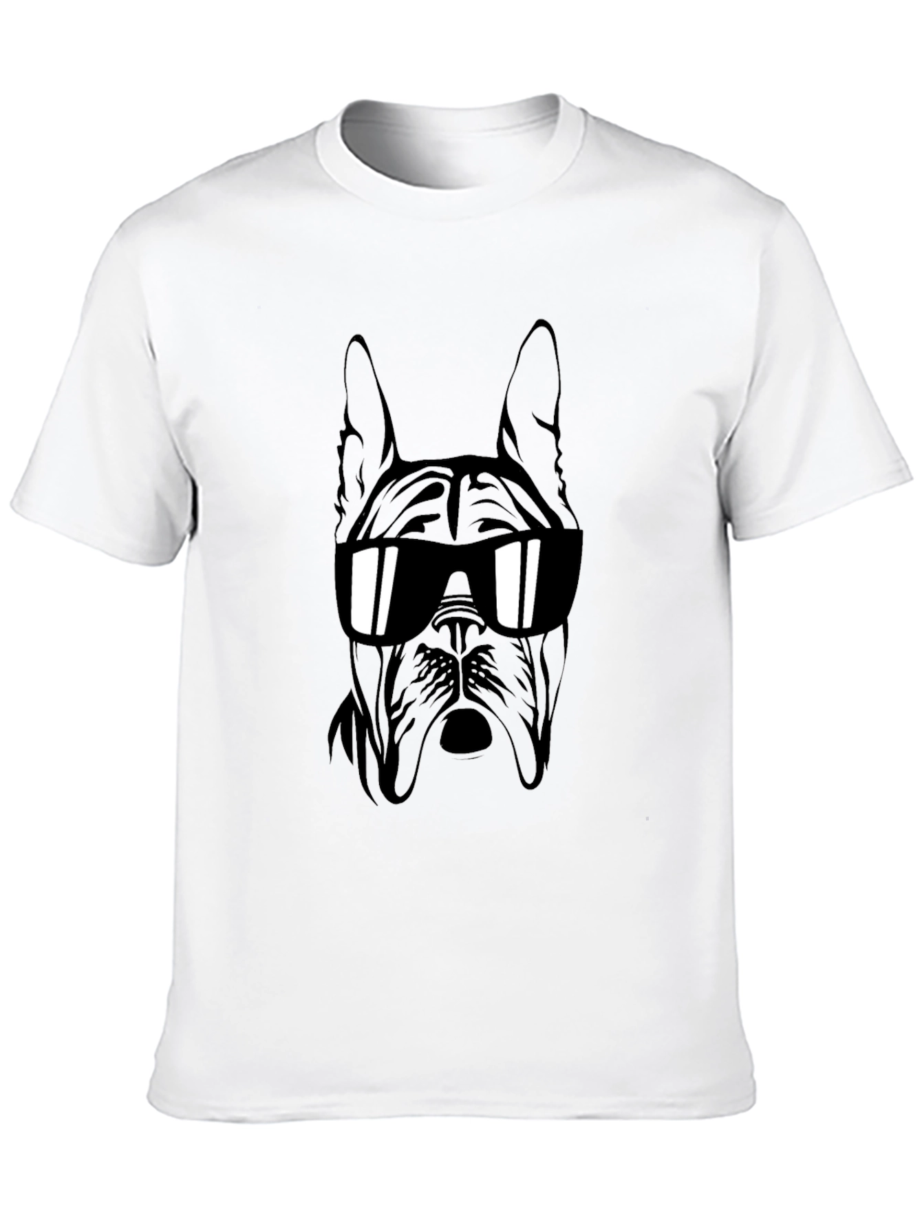 Cool Dog T-Shirt - Black Graphic Tee
