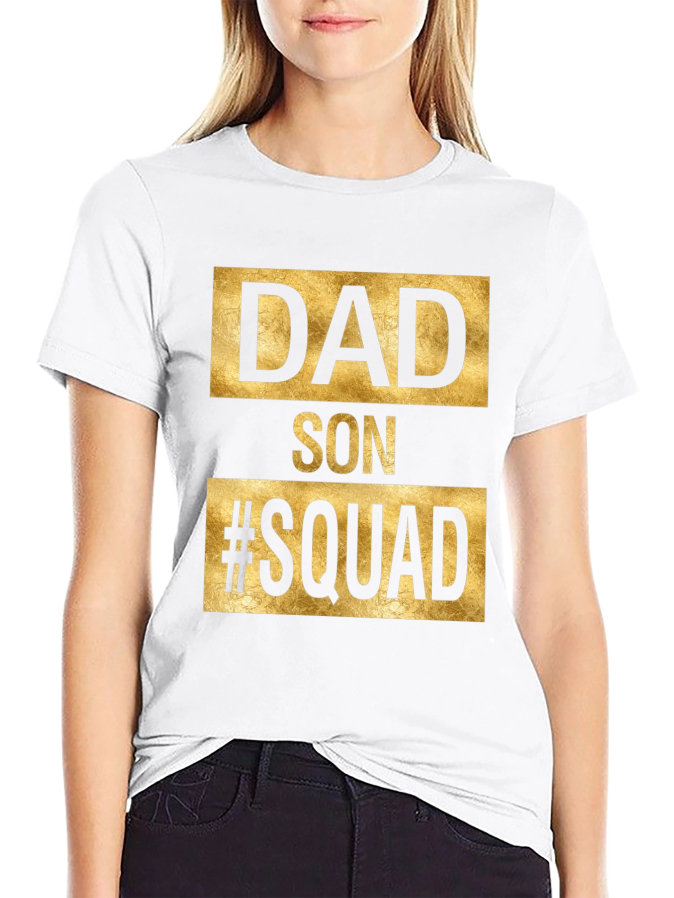 Dad Son Squad Matching T-Shirt