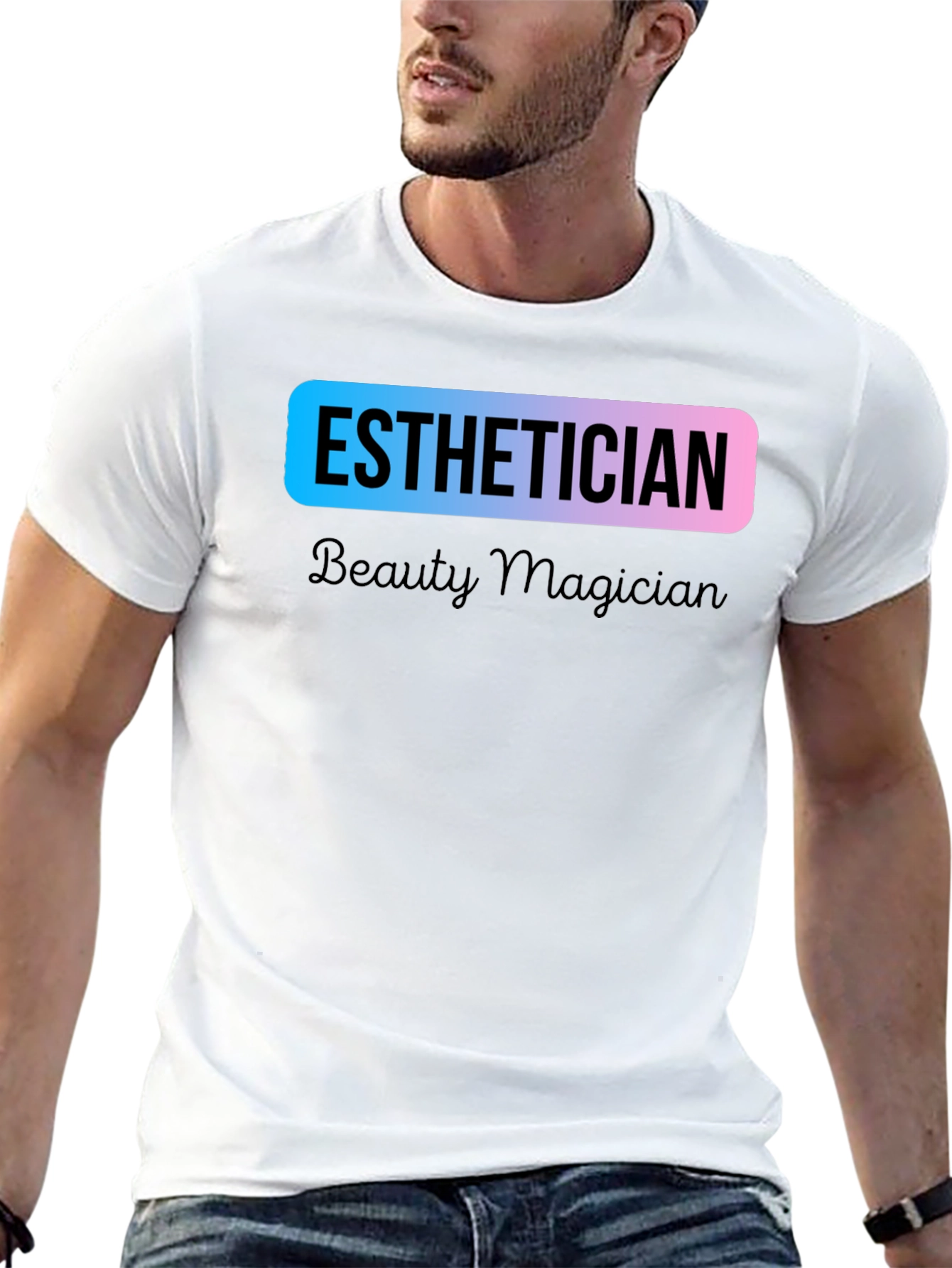 Esthetician Beauty Magician Graphic T-Shirt