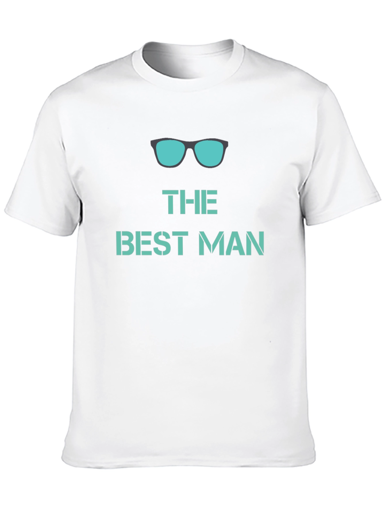 Best Man Crew Neck Graphic T-Shirt