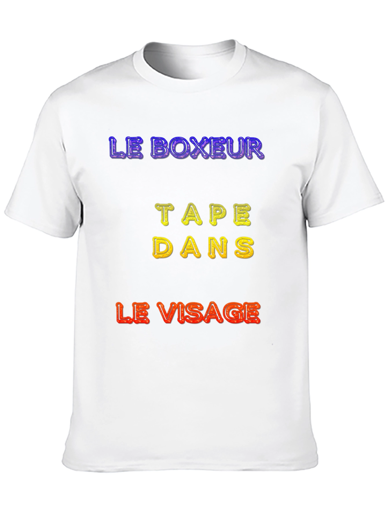 Funny French Boxer Punch T-Shirt