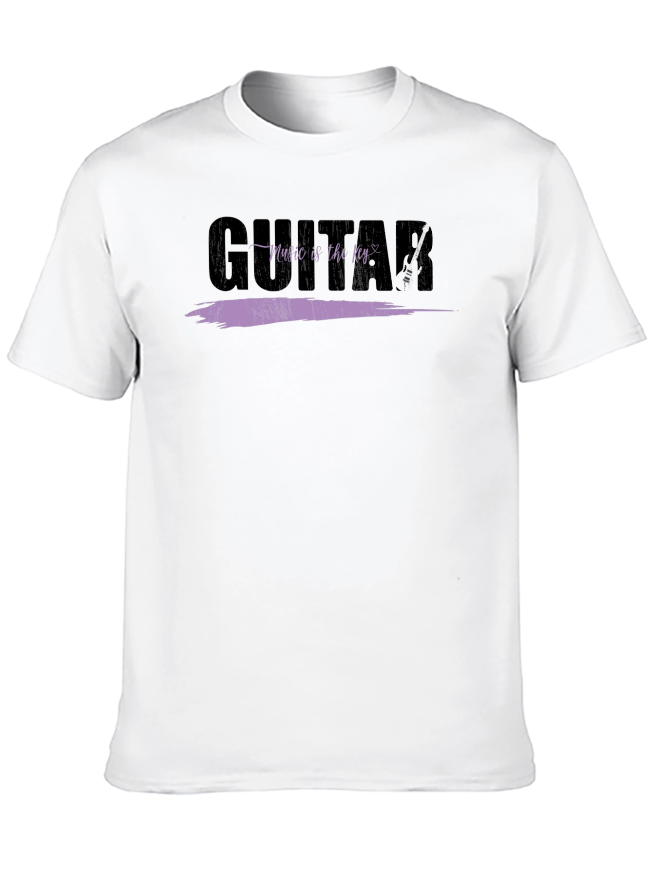 Guitar Music is Key Graphic Tee - Unisex