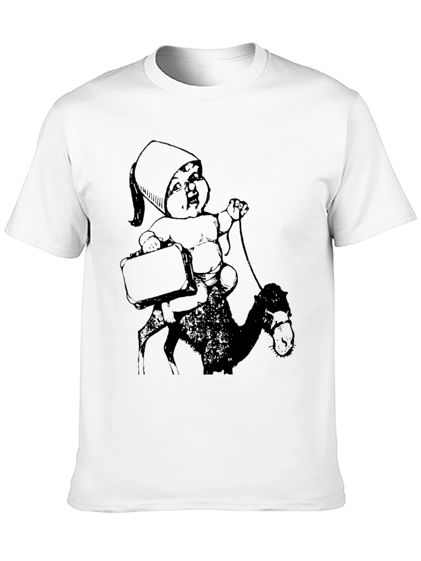 Novelty Baby on Camel T-Shirt