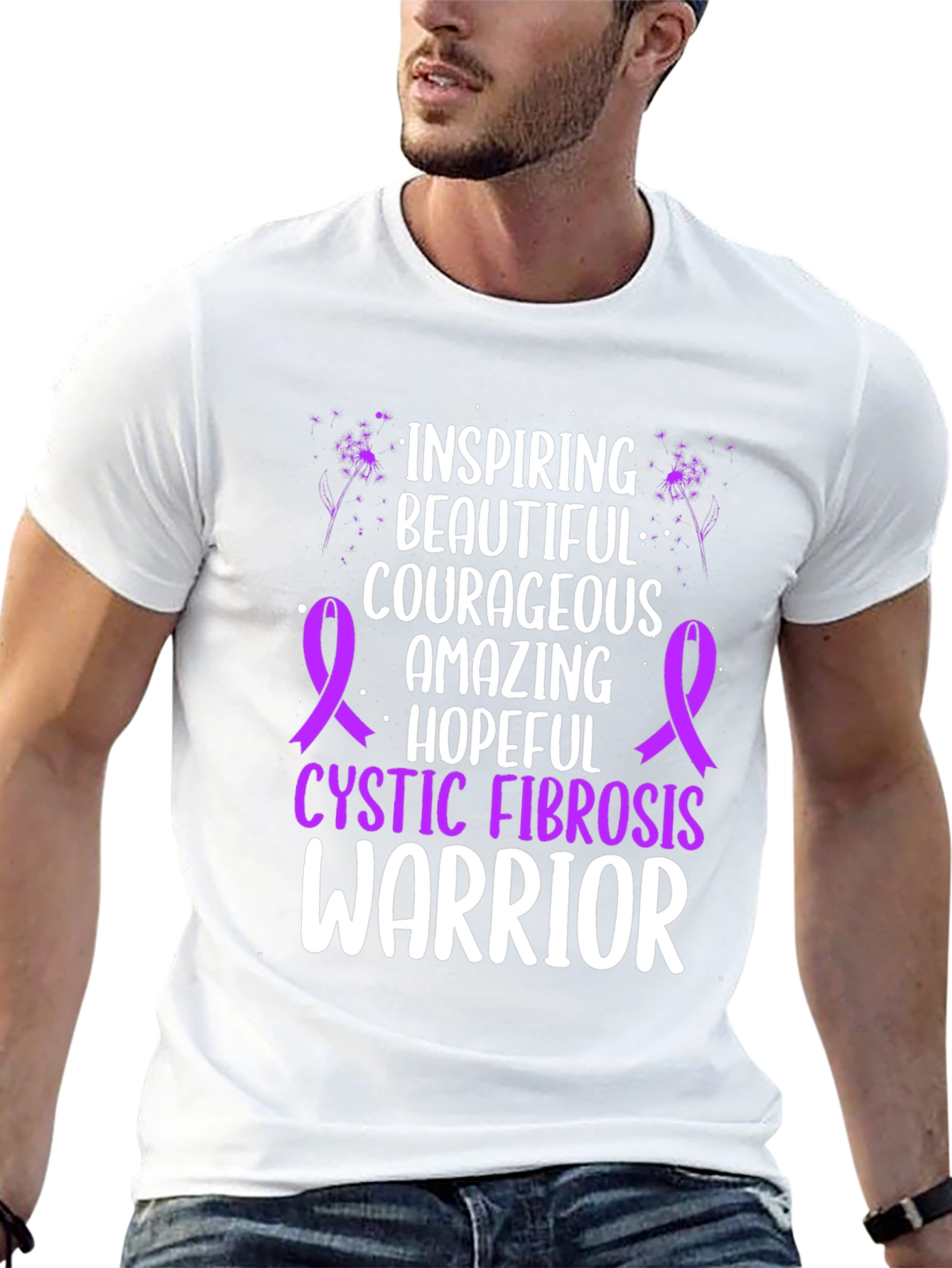 Cystic Fibrosis Warrior T-Shirt - Inspiring Hope