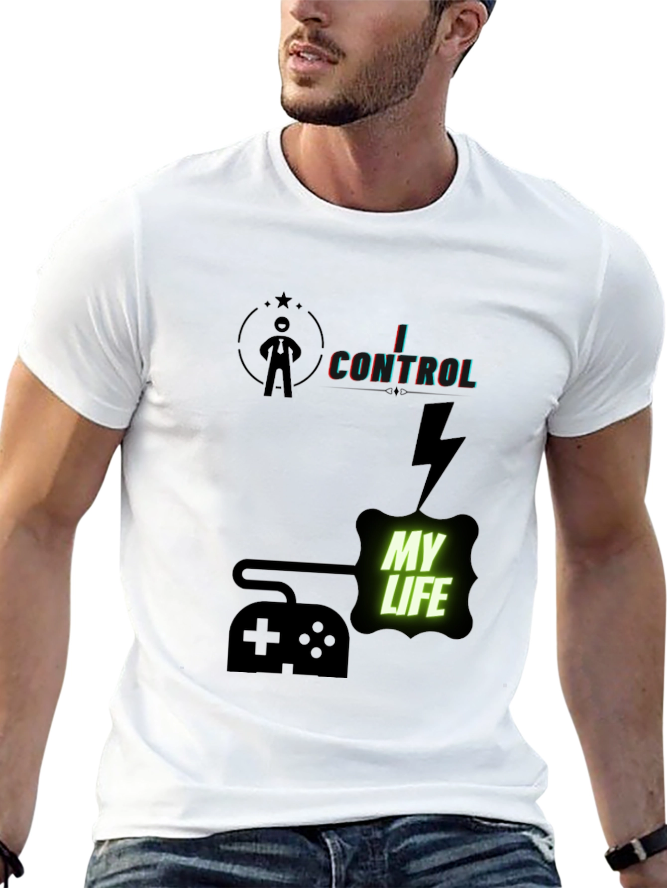 I Control My Life Gaming T-Shirt