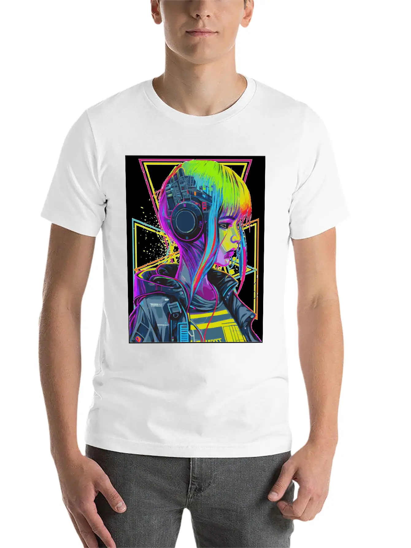 Japanese Cyberpop Aesthethic Futurism Vaporwave Gi Unisex Casual T-Shirt – Clean Design For Daily Comfort