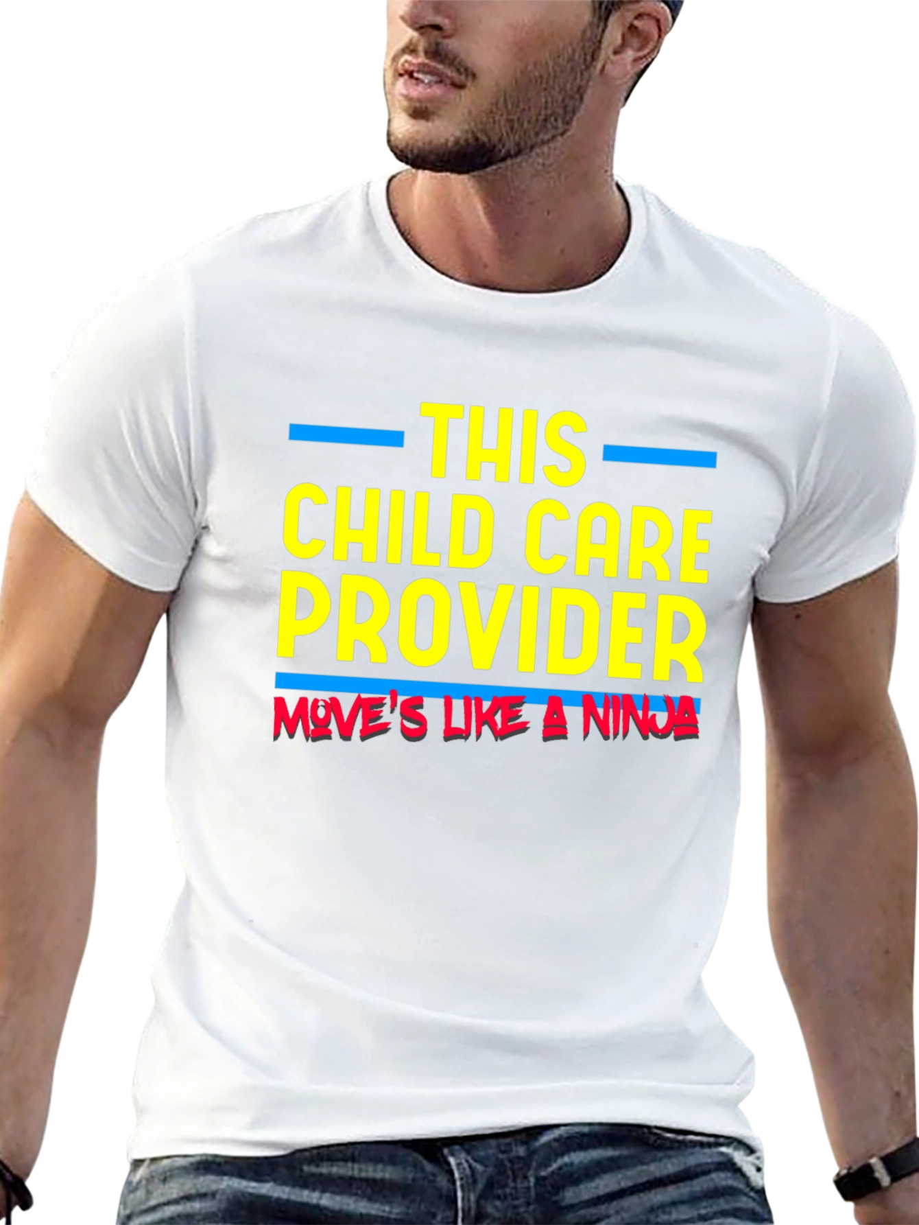 Child Care Provider Ninja T-Shirt