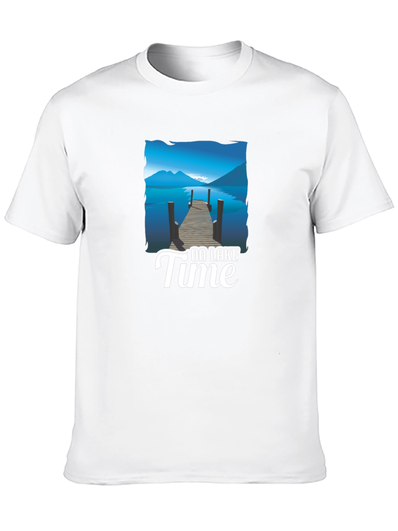On Lake Time Graphic T-Shirt