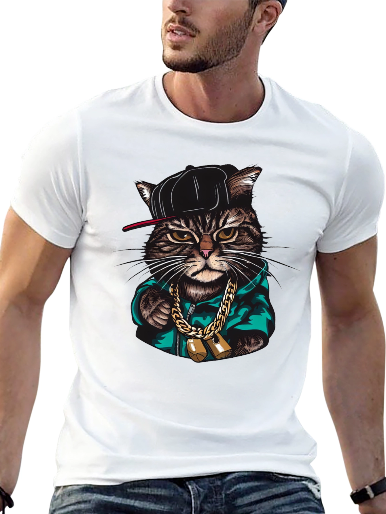 Cool Cat T-Shirt: Hip Hop Style