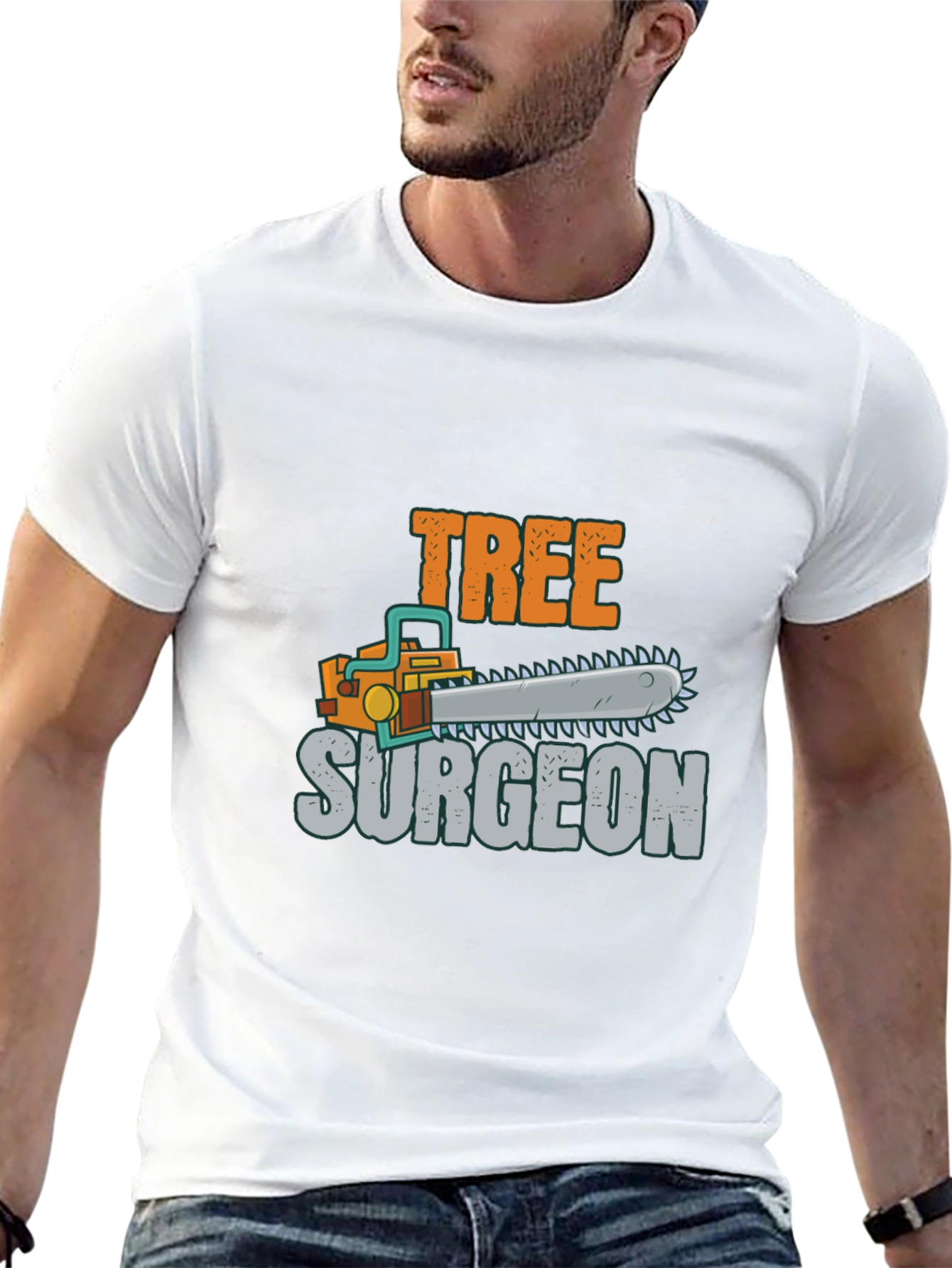 Tree Surgeon T-Shirt - Chainsaw Graphic