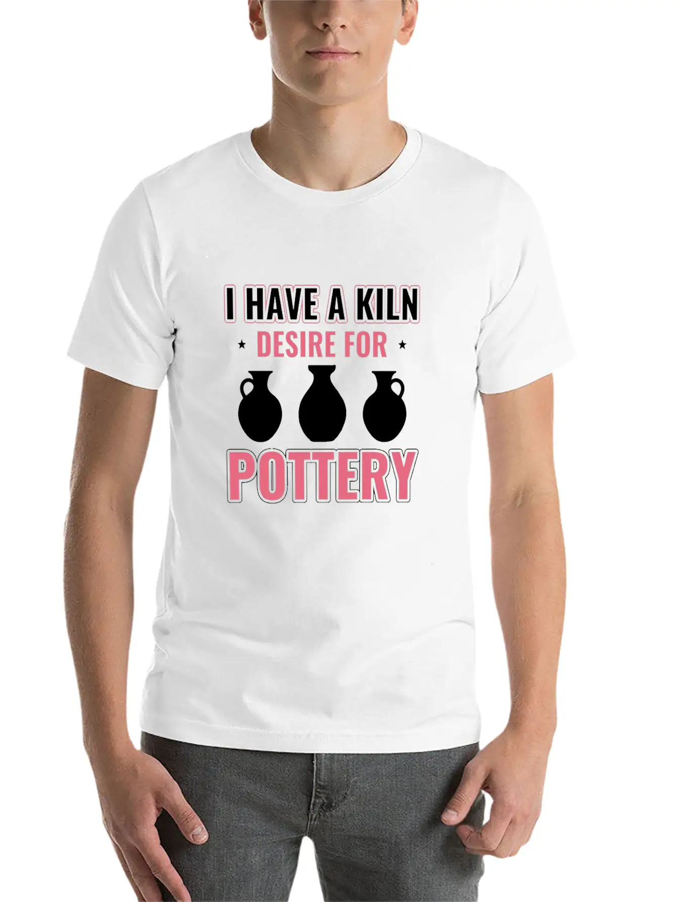 Kiln Desire For Pottery Funny Potter Women Clay Unisex Casual T-Shirt – Clean Design For Daily Comfort