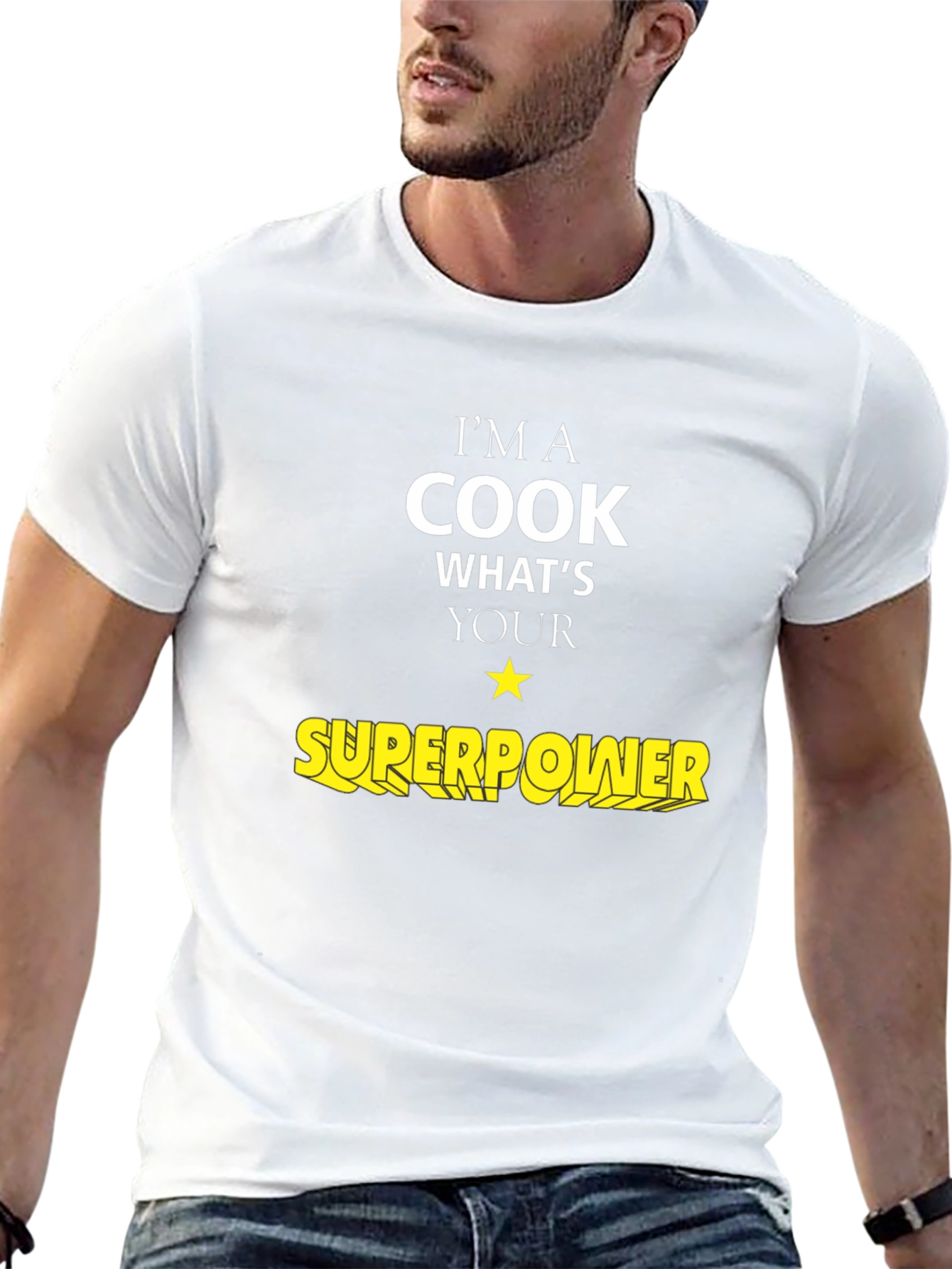 Cook Superpower T-Shirt - Culinary Hero Tee