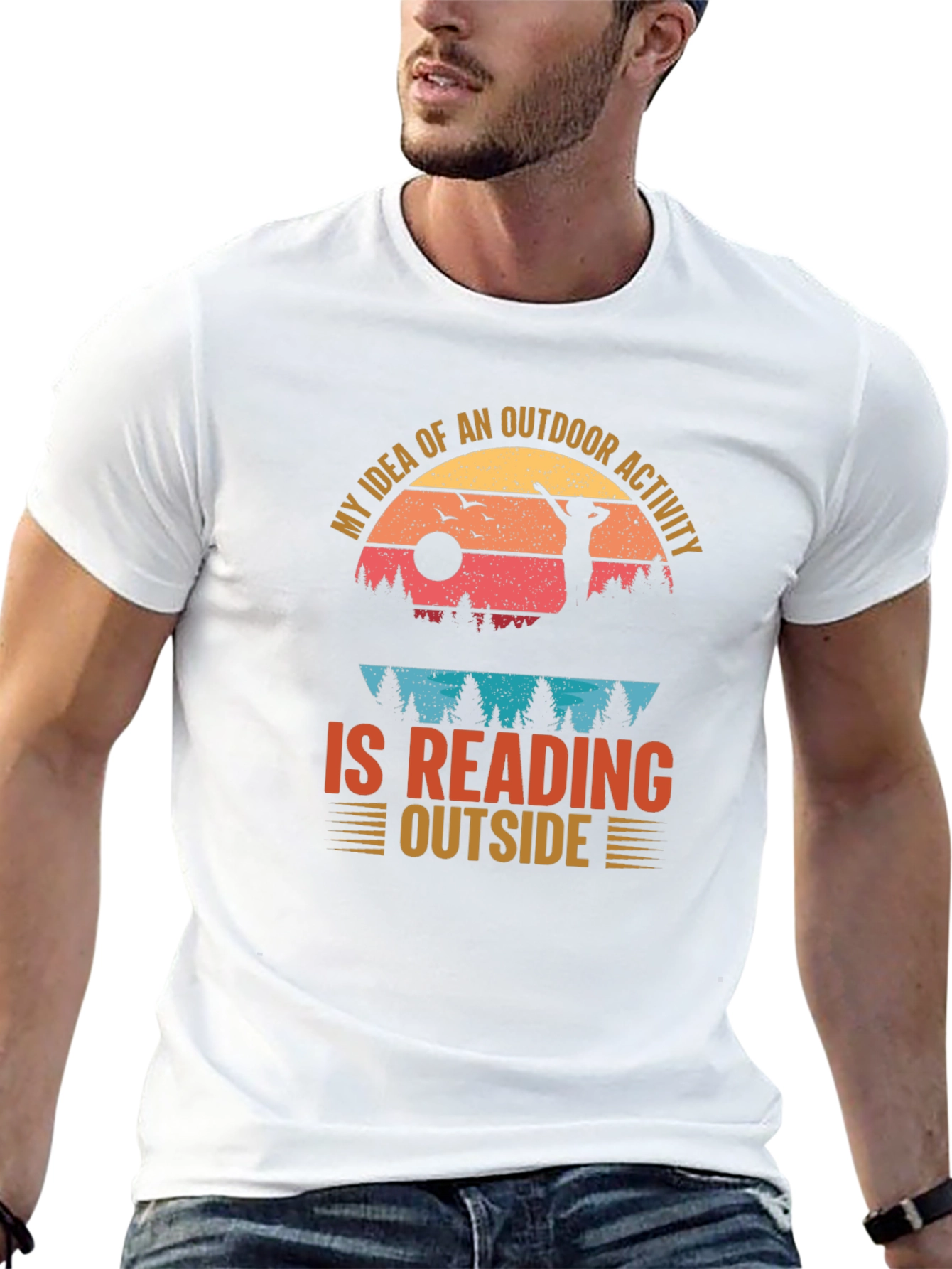 Outdoor Activity Reading T-Shirt
