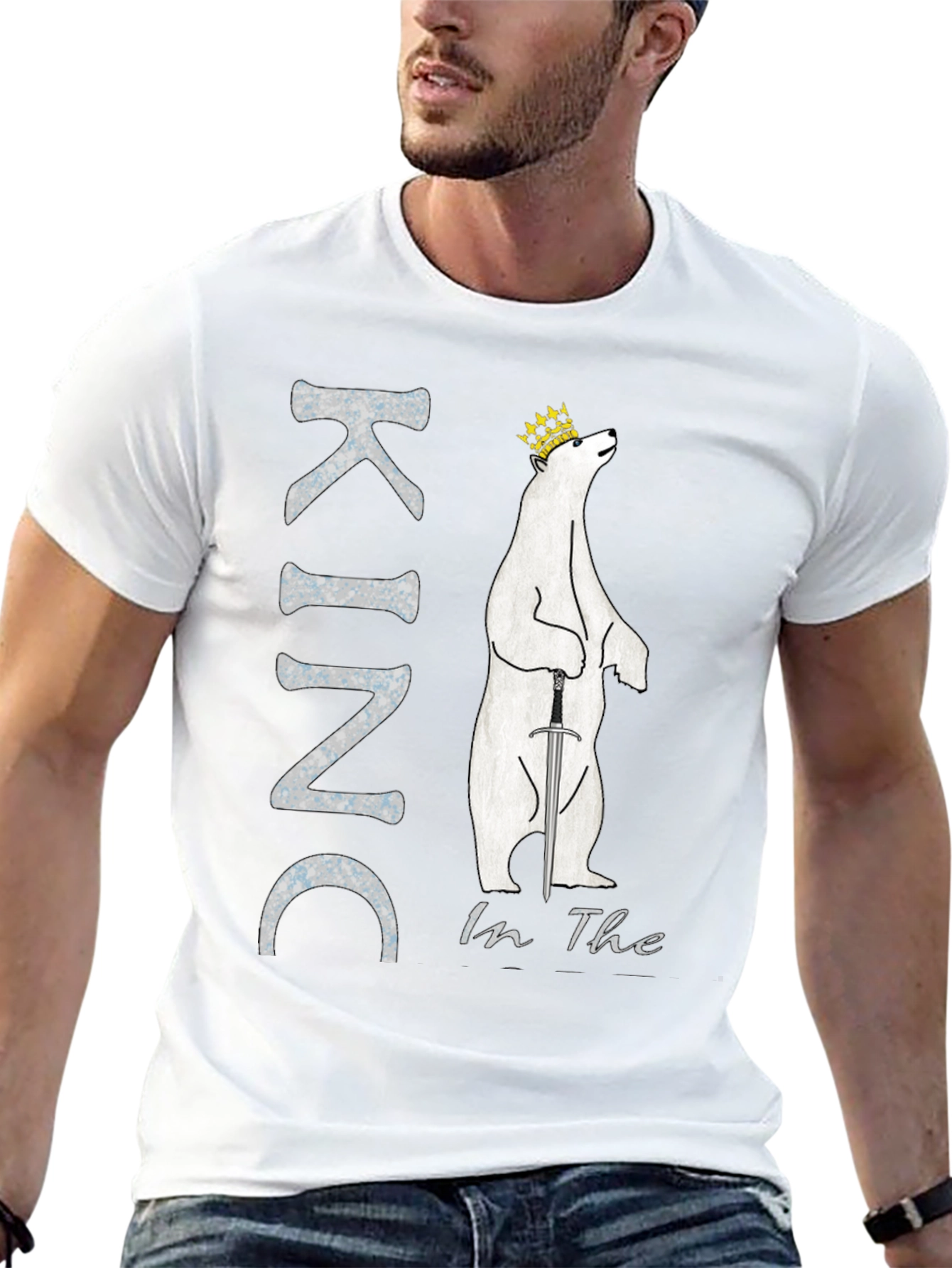 King In The North Bear T-Shirt