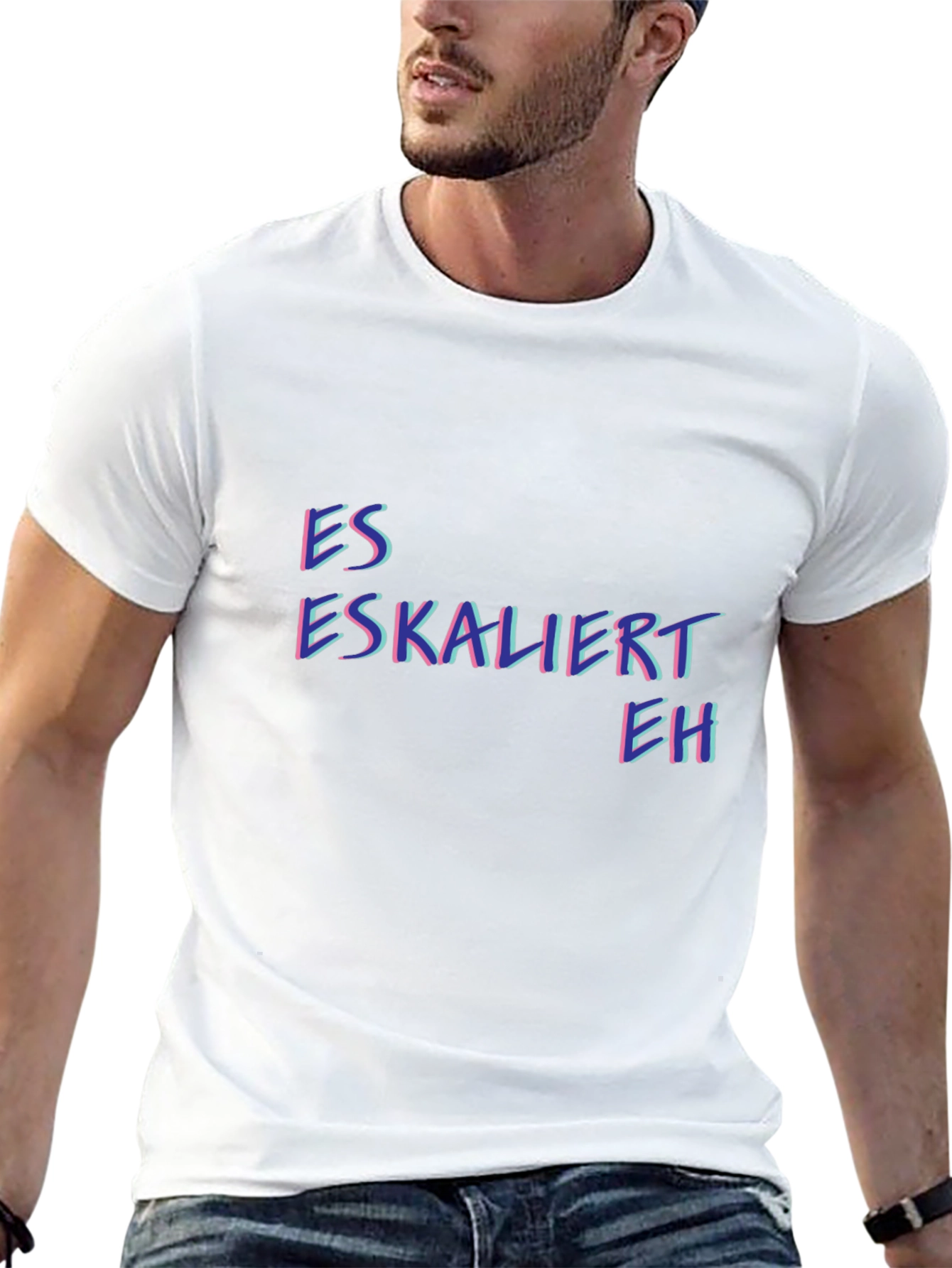 Es Eskaliert Eh T-Shirt - Novelty Design