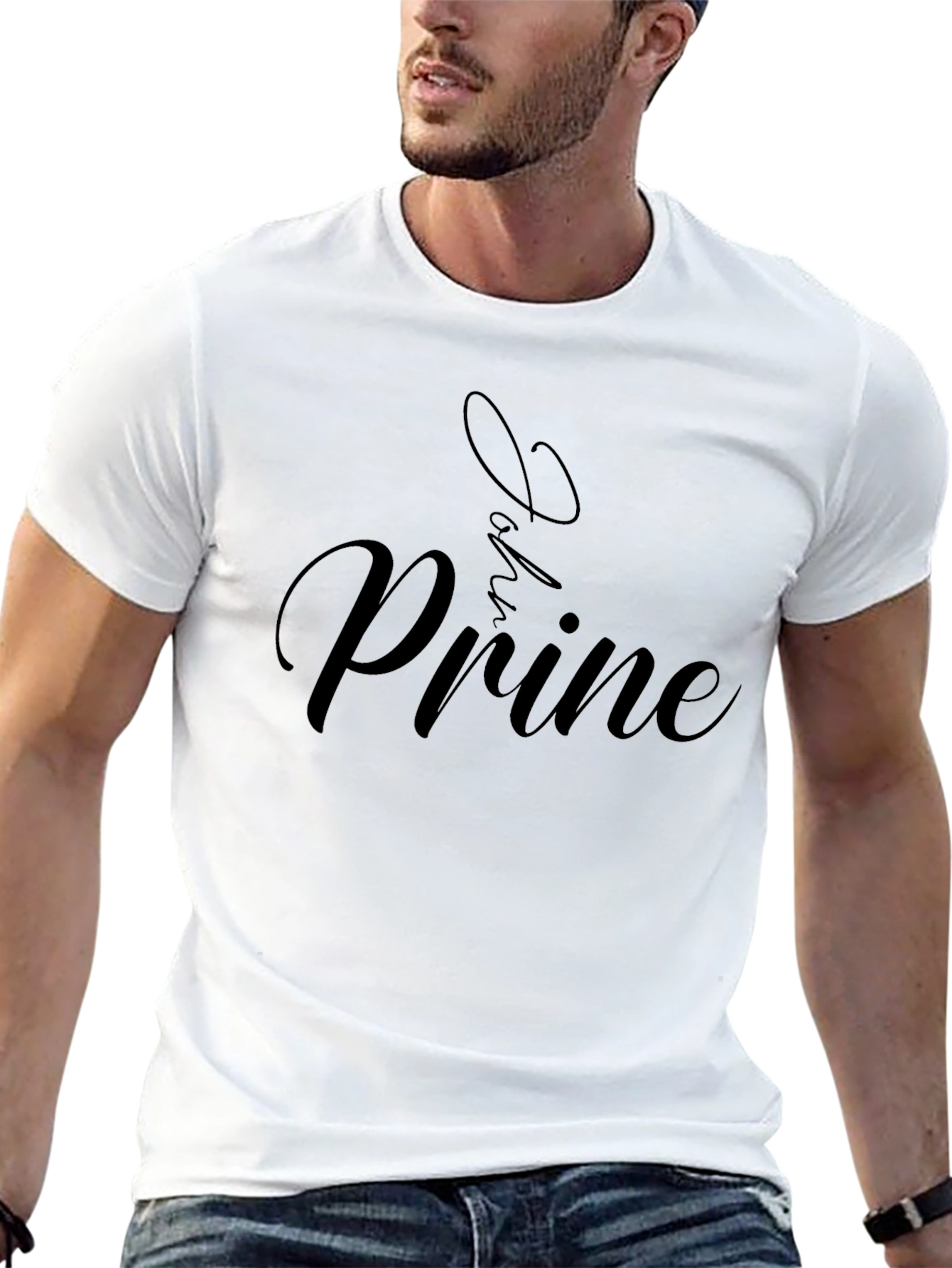 John Prine Graphic Tee - Classic Black T-Shirt