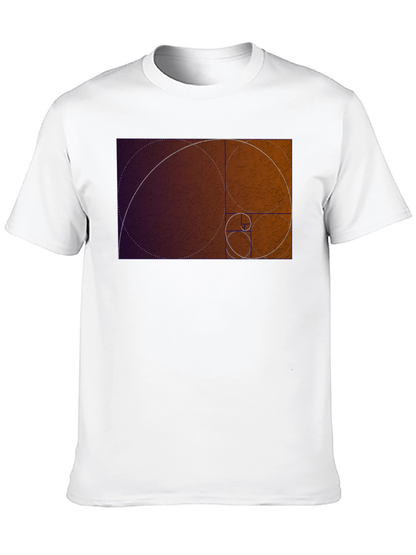 Golden Ratio Spiral Graphic T-Shirt