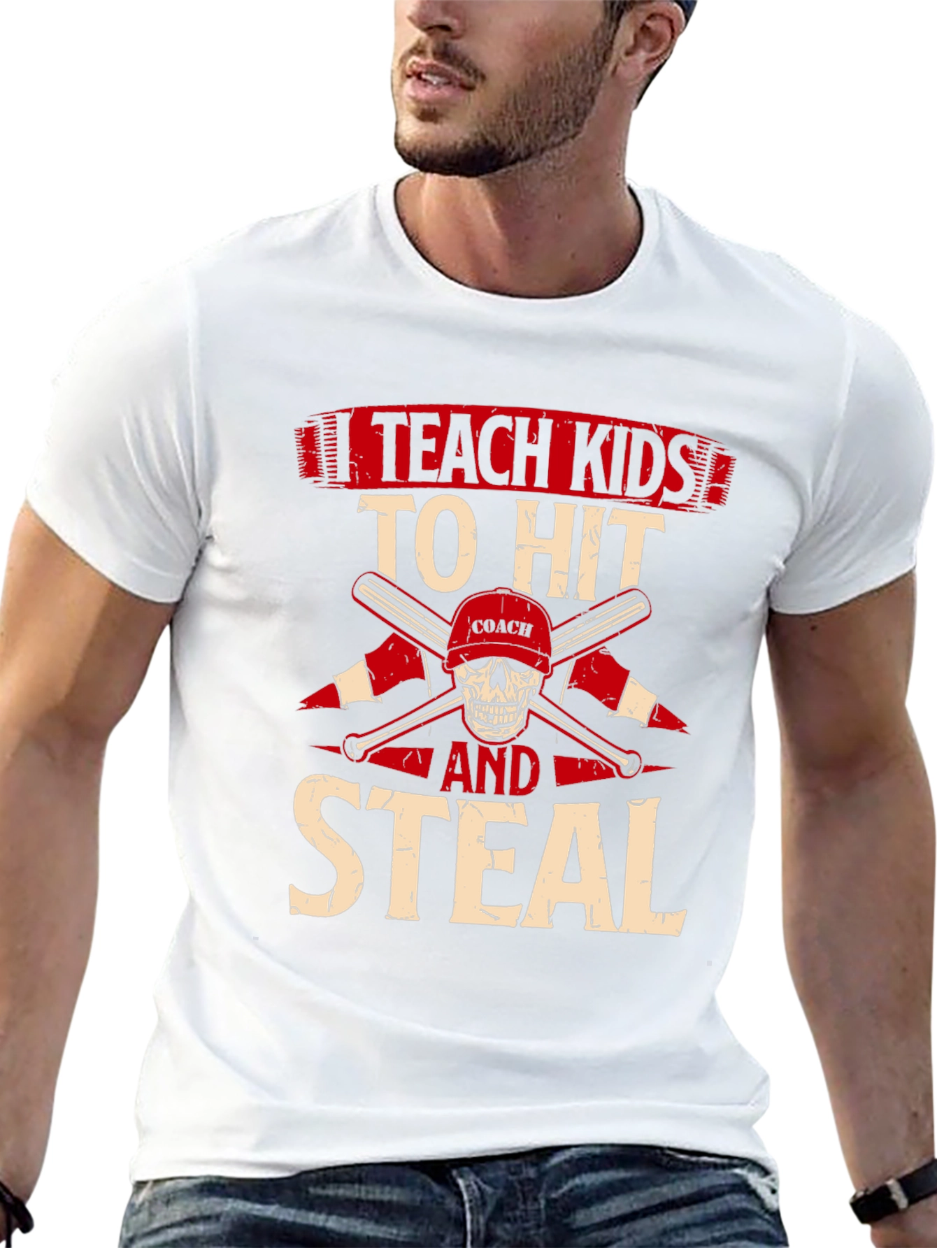 Teach Kids To Hit And Steal T-Shirt