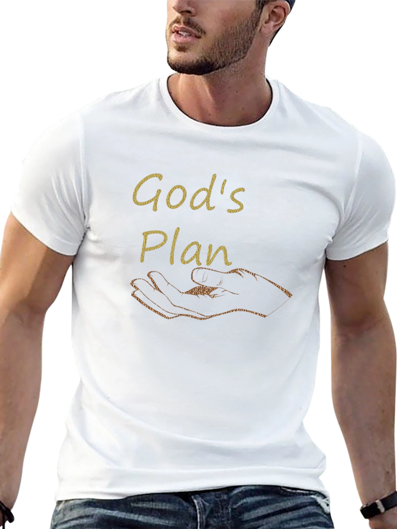 Gods Plan Black T-Shirt