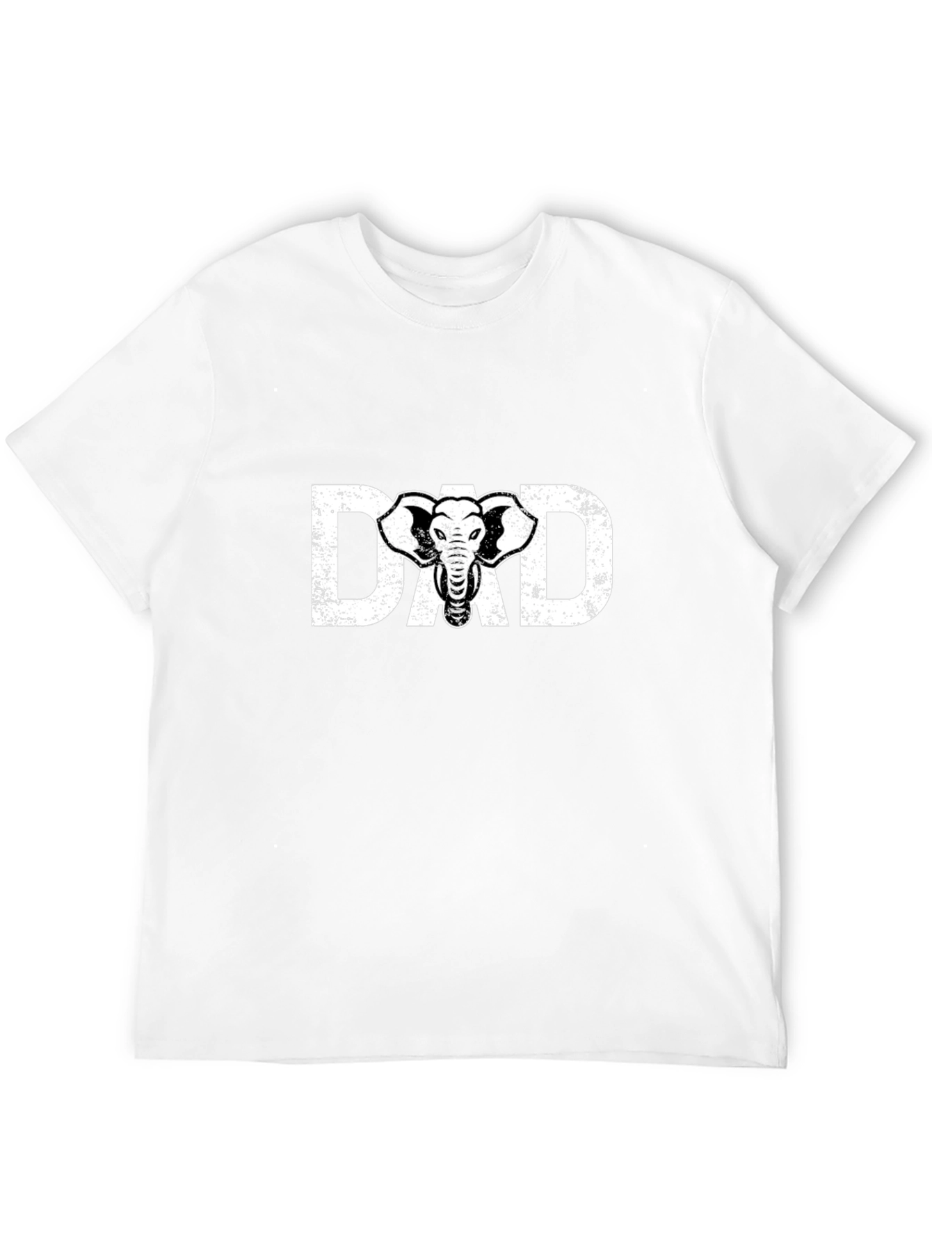 Dad Elephant Graphic T-Shirt