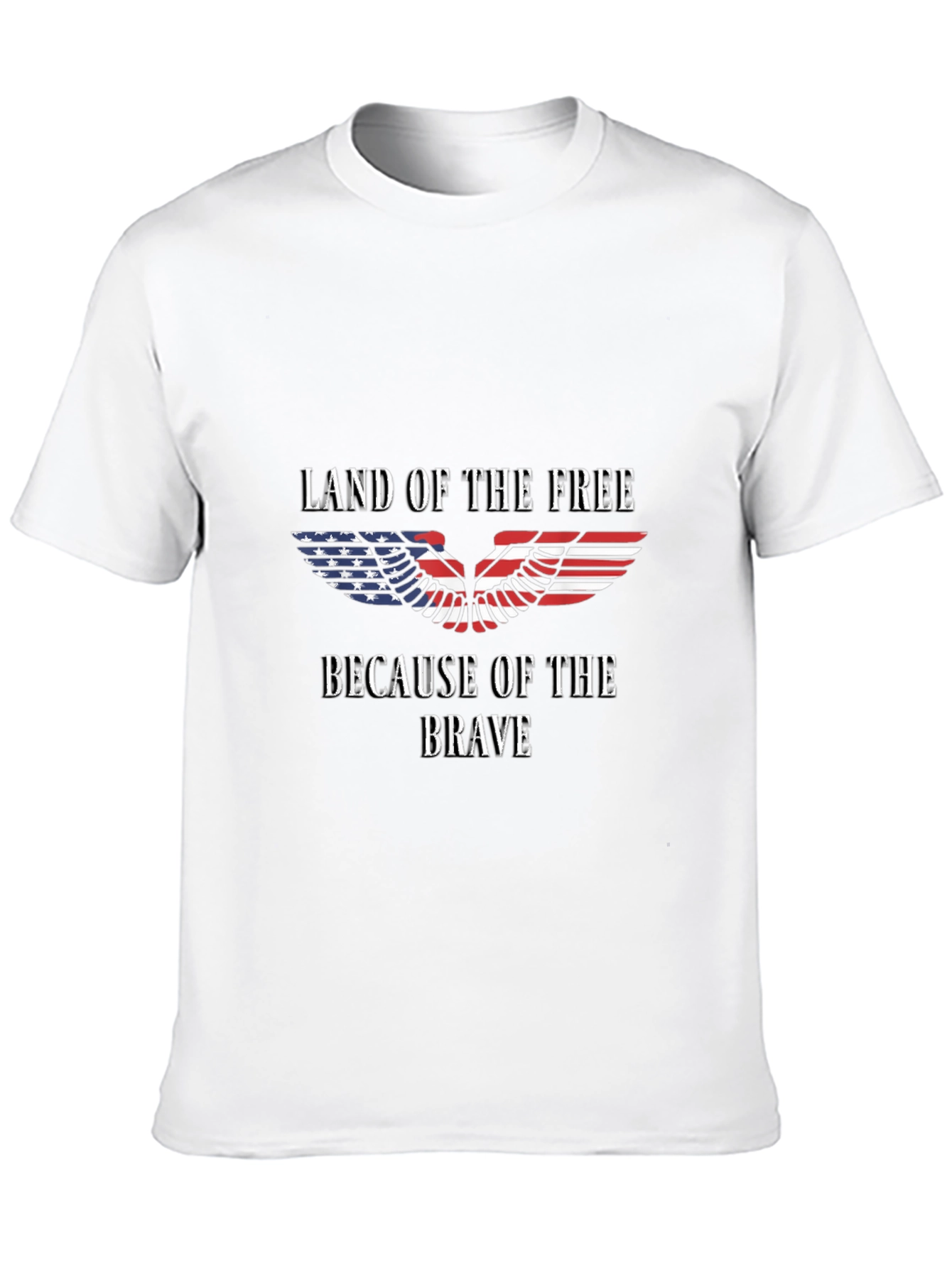 Patriotic Land of the Free Graphic Tee