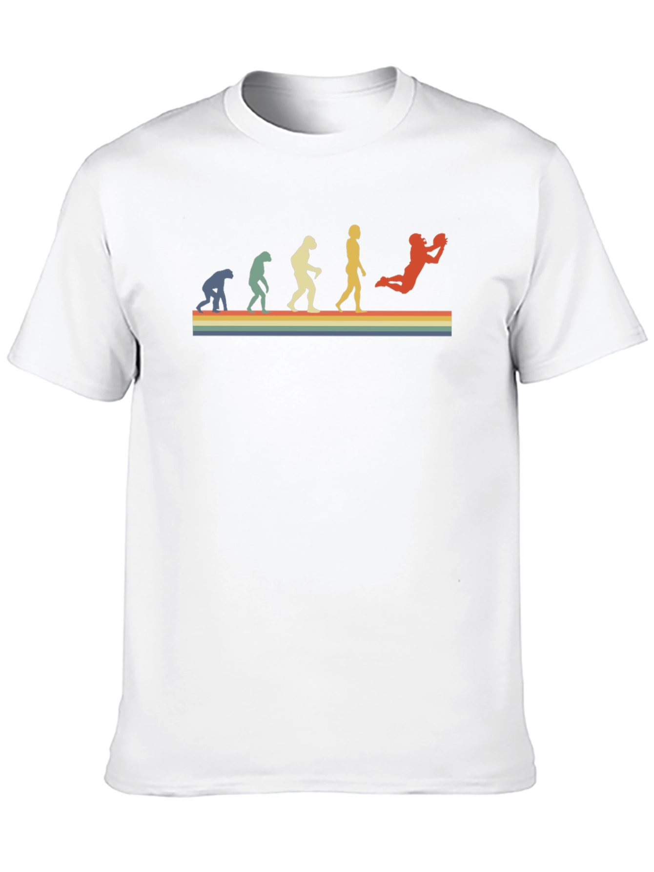 Evolution of Football T-Shirt