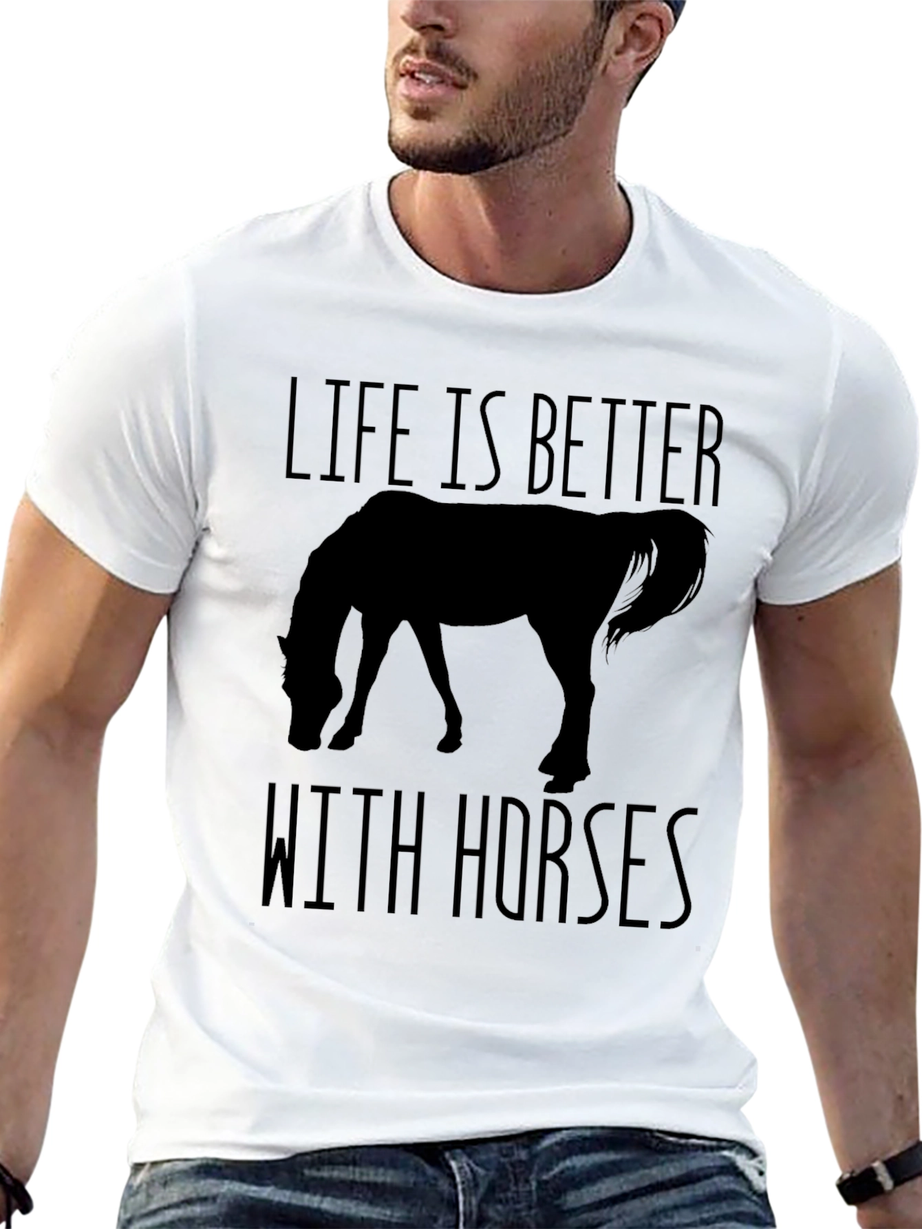 Life Is Better With Horses T-Shirt