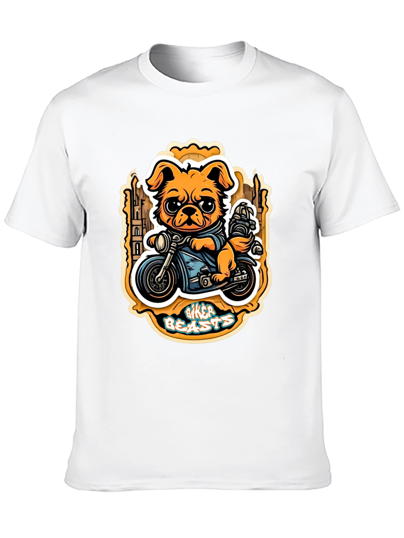 Biker Beasts Dog T-Shirt