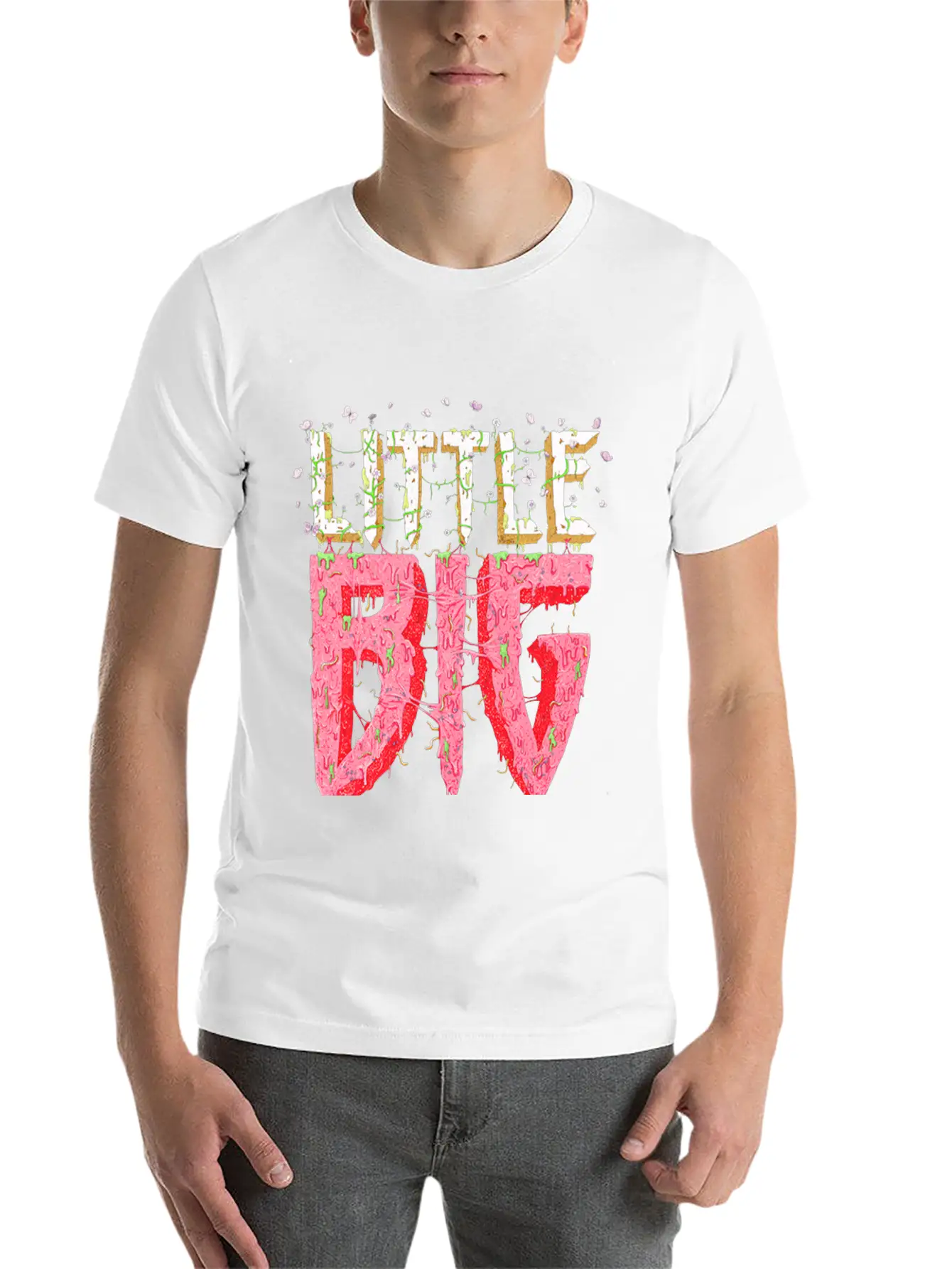 Little Big Band Logo Unisex Casual T-Shirt – Clean Design For Daily Comfort
