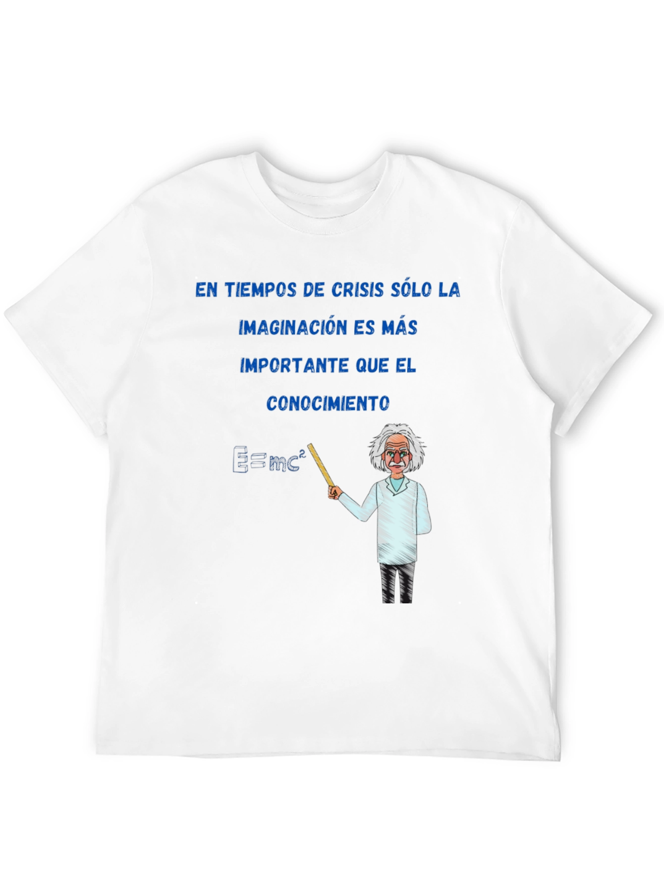 Einstein Imagination T-Shirt - Mens Black Graphic Tee