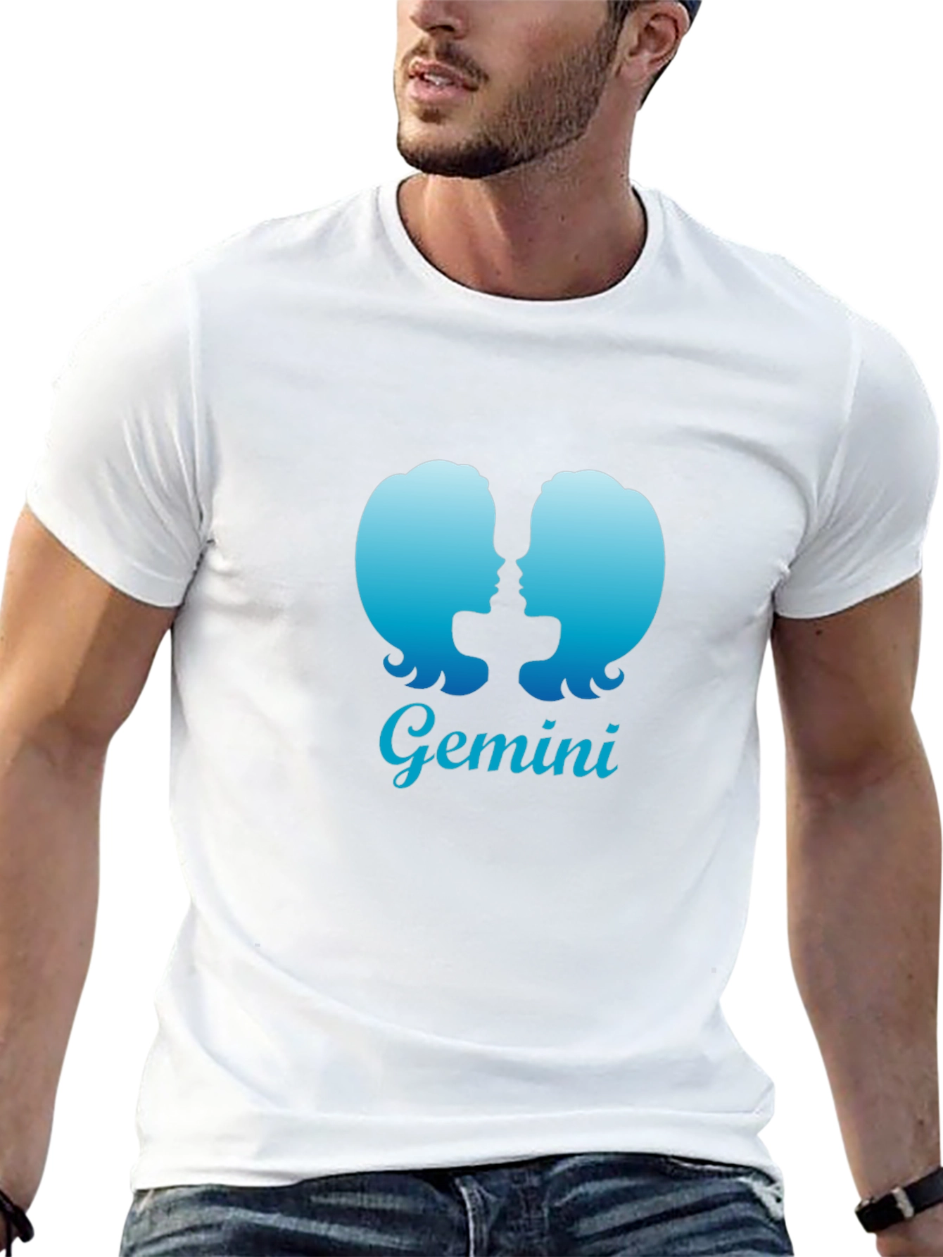 Gemini Zodiac T-Shirt - Stylish Astrology Tee