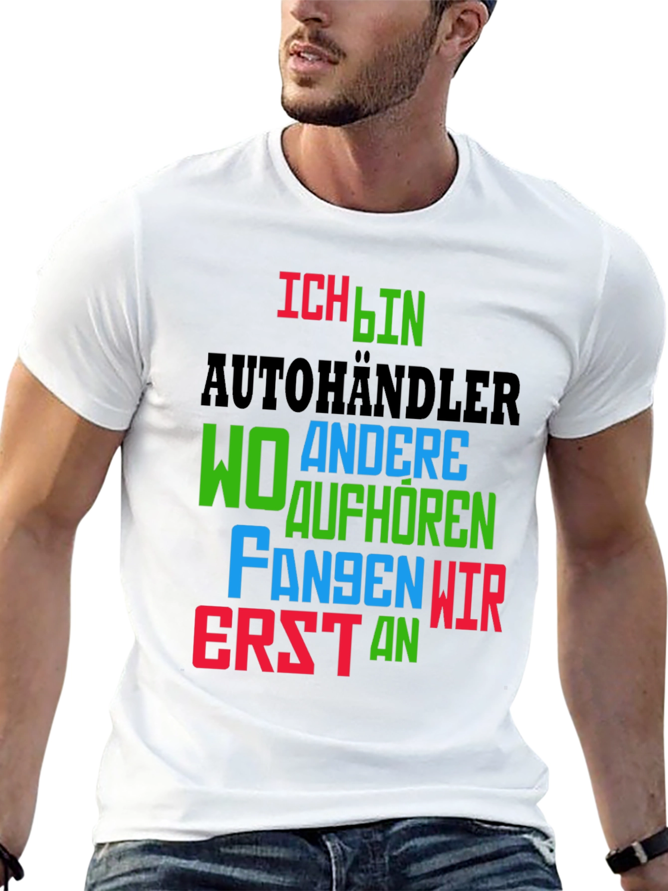 Ich Bin Autohändler T-Shirt - Car Dealer Humor