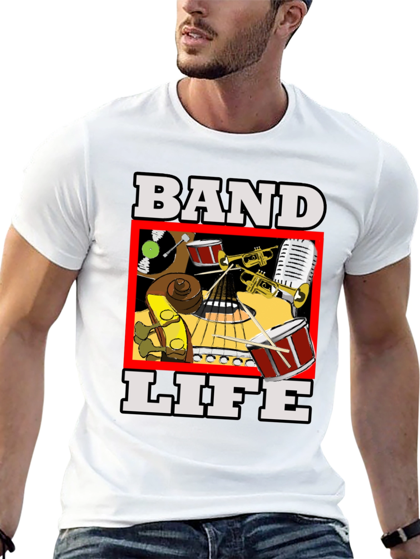 Band Life T-Shirt - Music Lover Tee