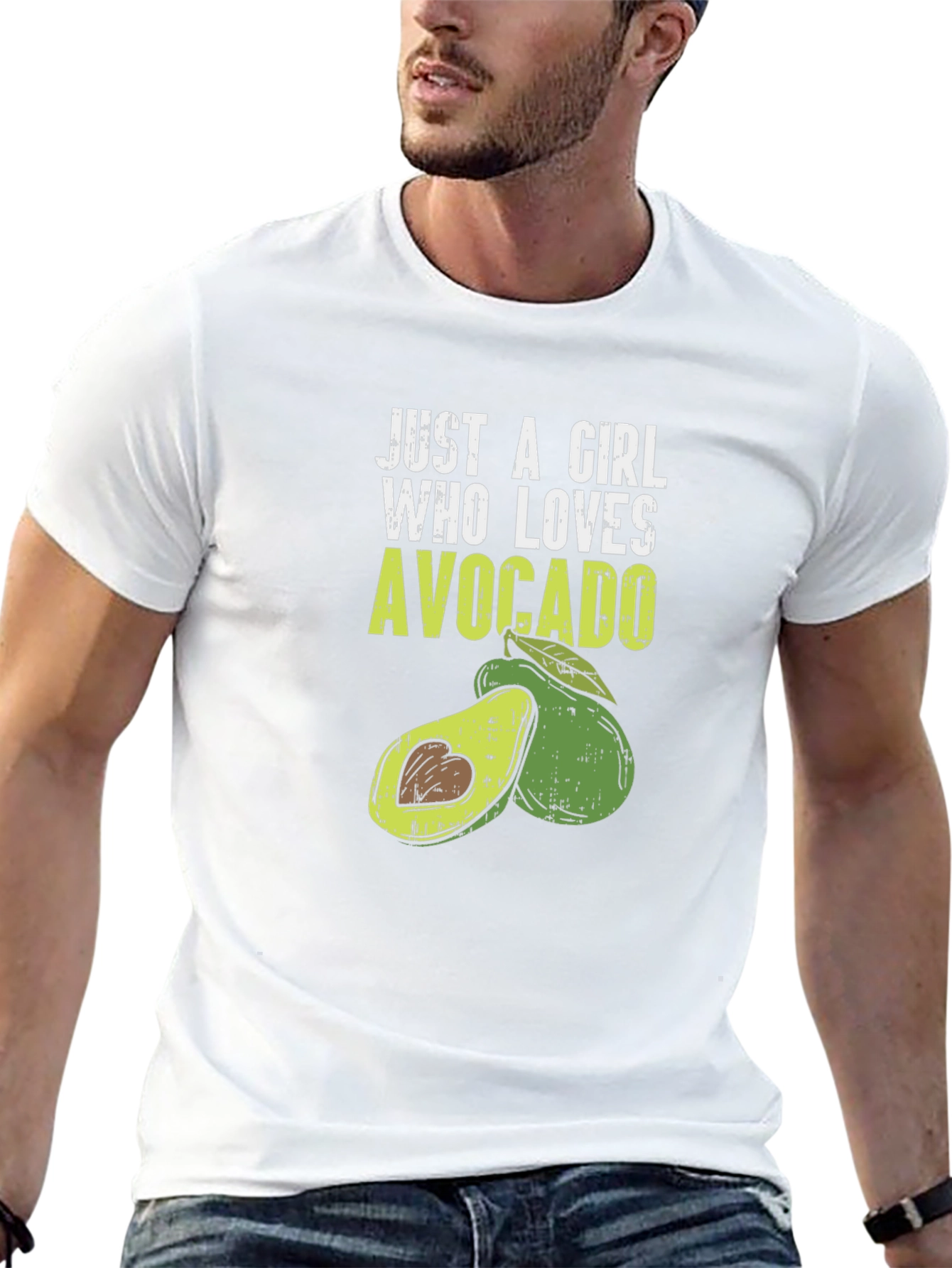Avocado Lover Graphic T-Shirt - Womens Funny Tee
