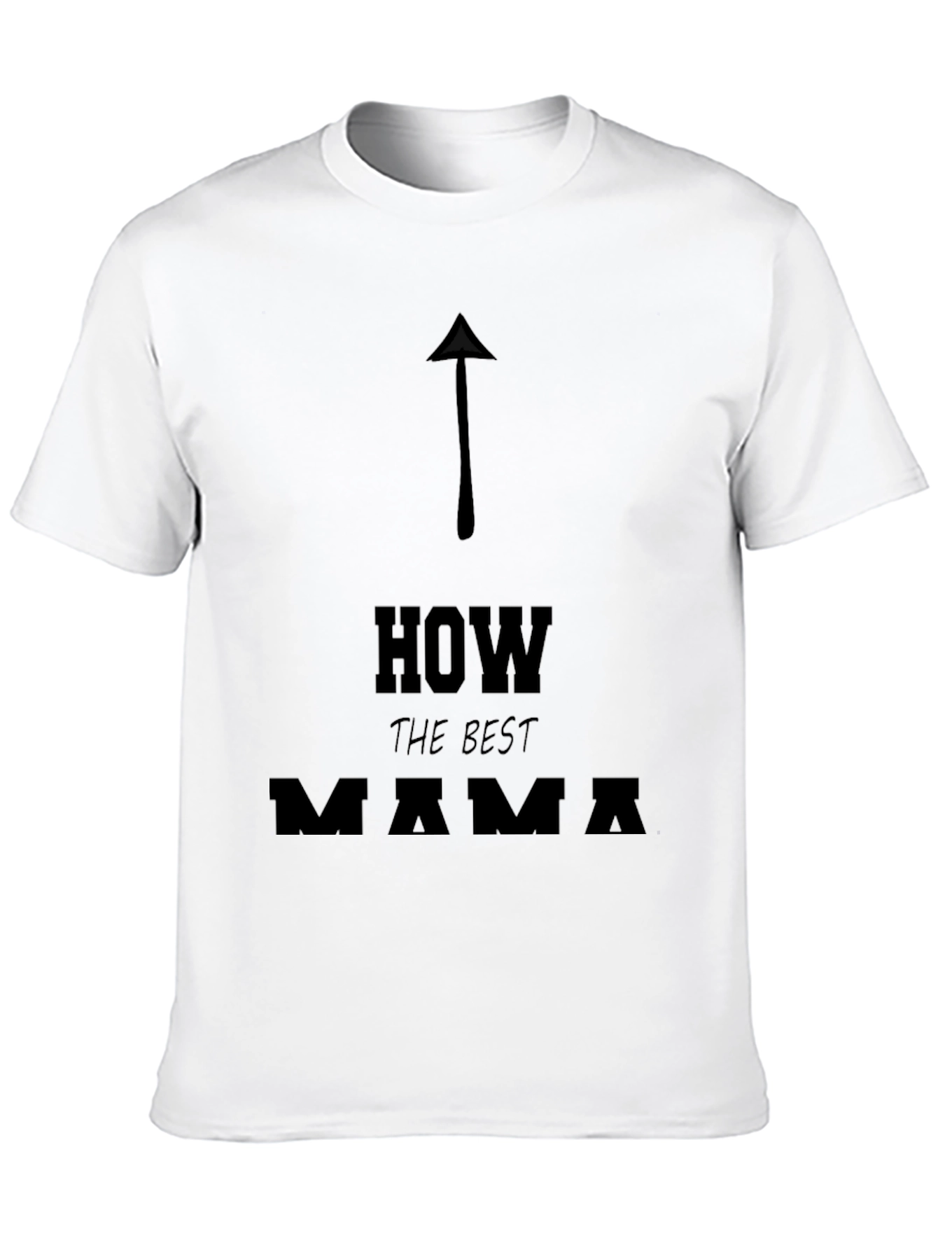 Best Mama Arrow Graphic Tee - Casual Unisex T-Shirt