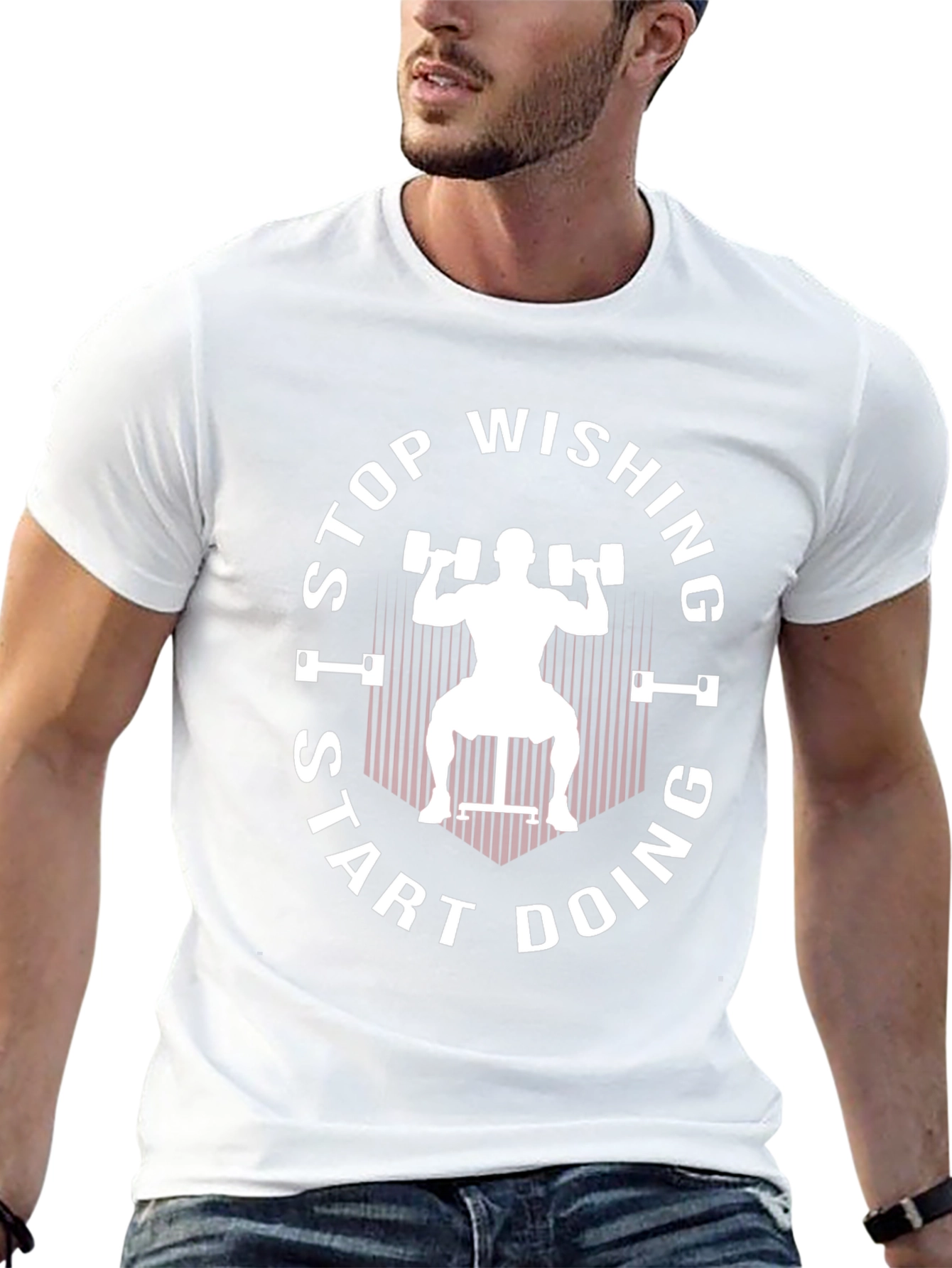 Stop Wishing Start Doing Graphic T-Shirt