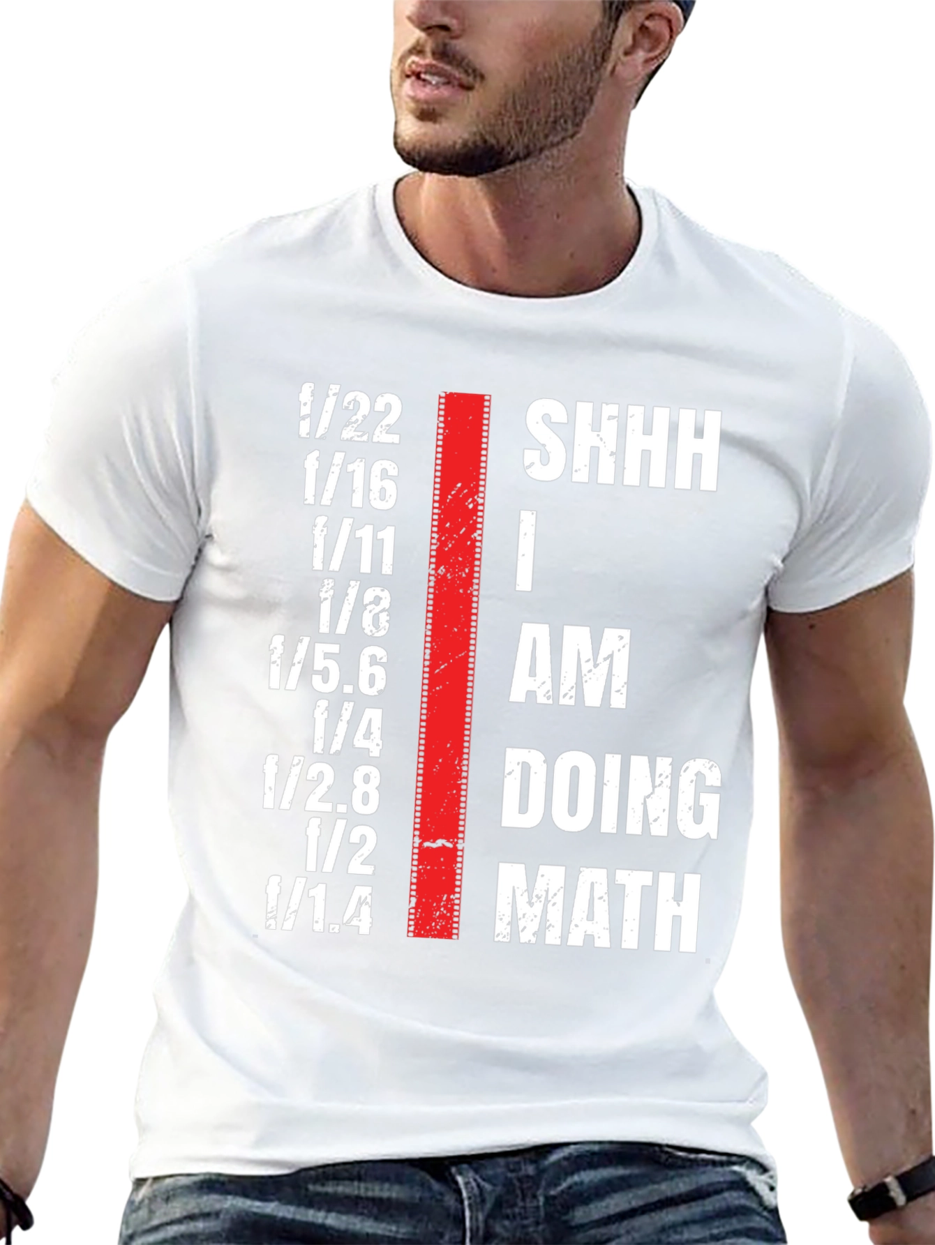 Funny Photographer T-Shirt - I am Doing Math